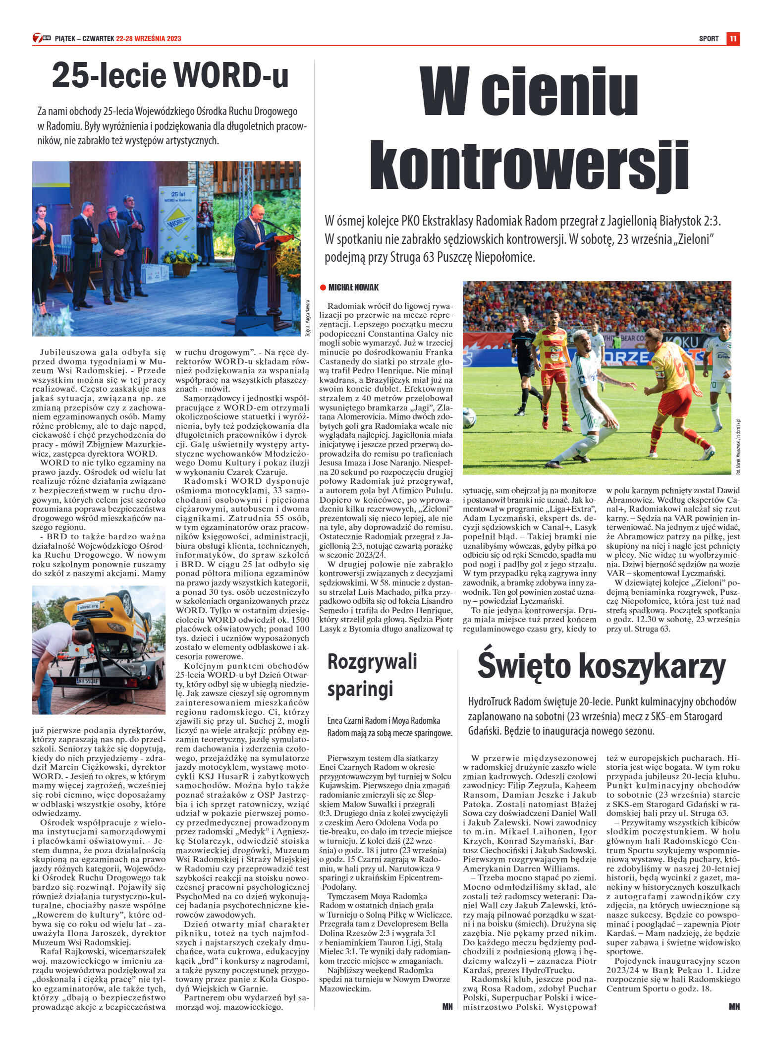 Tygodnik "7 Dni" nr 878 z dn. 22.09.2023 r. - strona 31