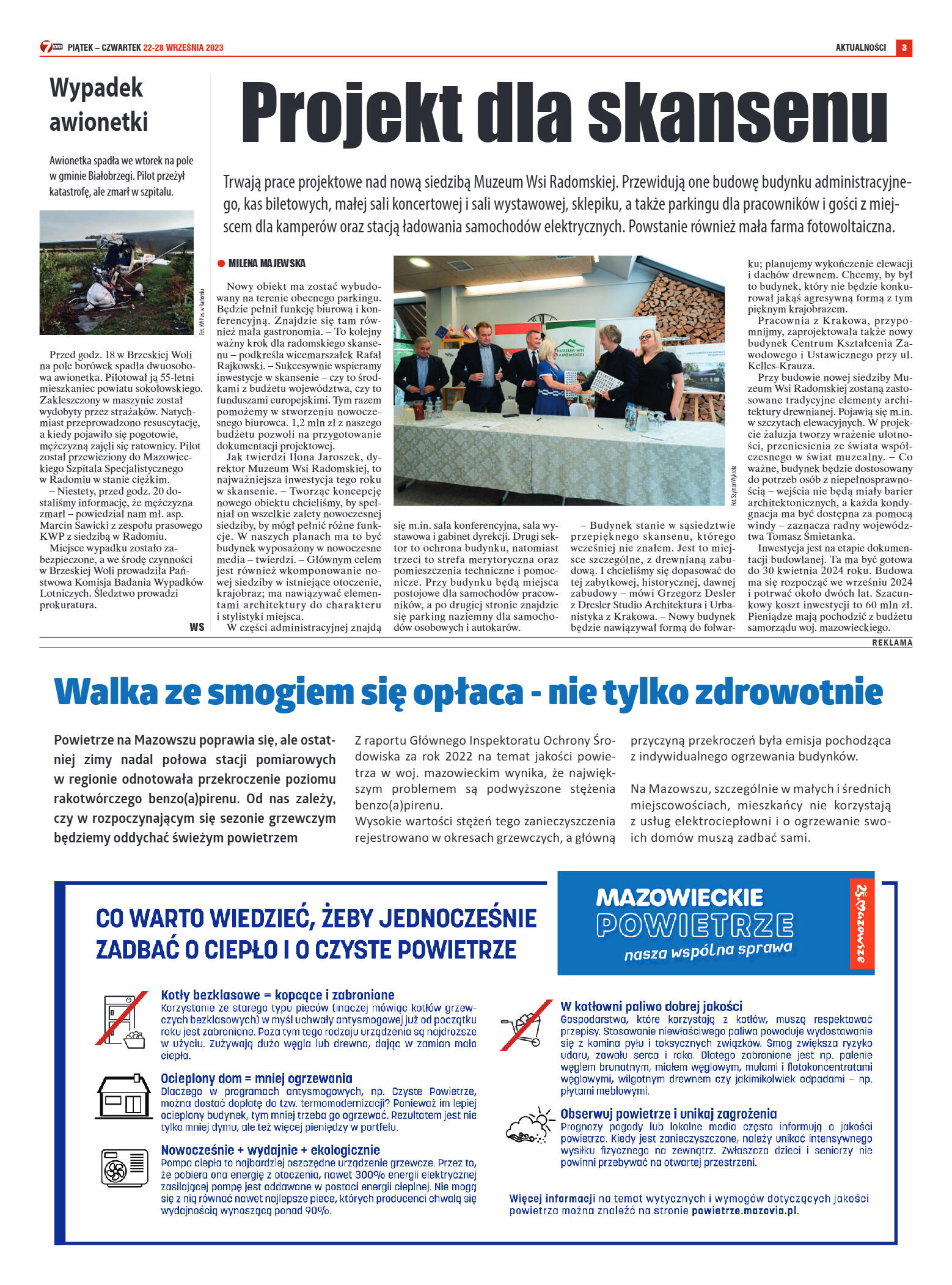 Tygodnik "7 Dni" nr 878 z dn. 22.09.2023 r. - strona 4