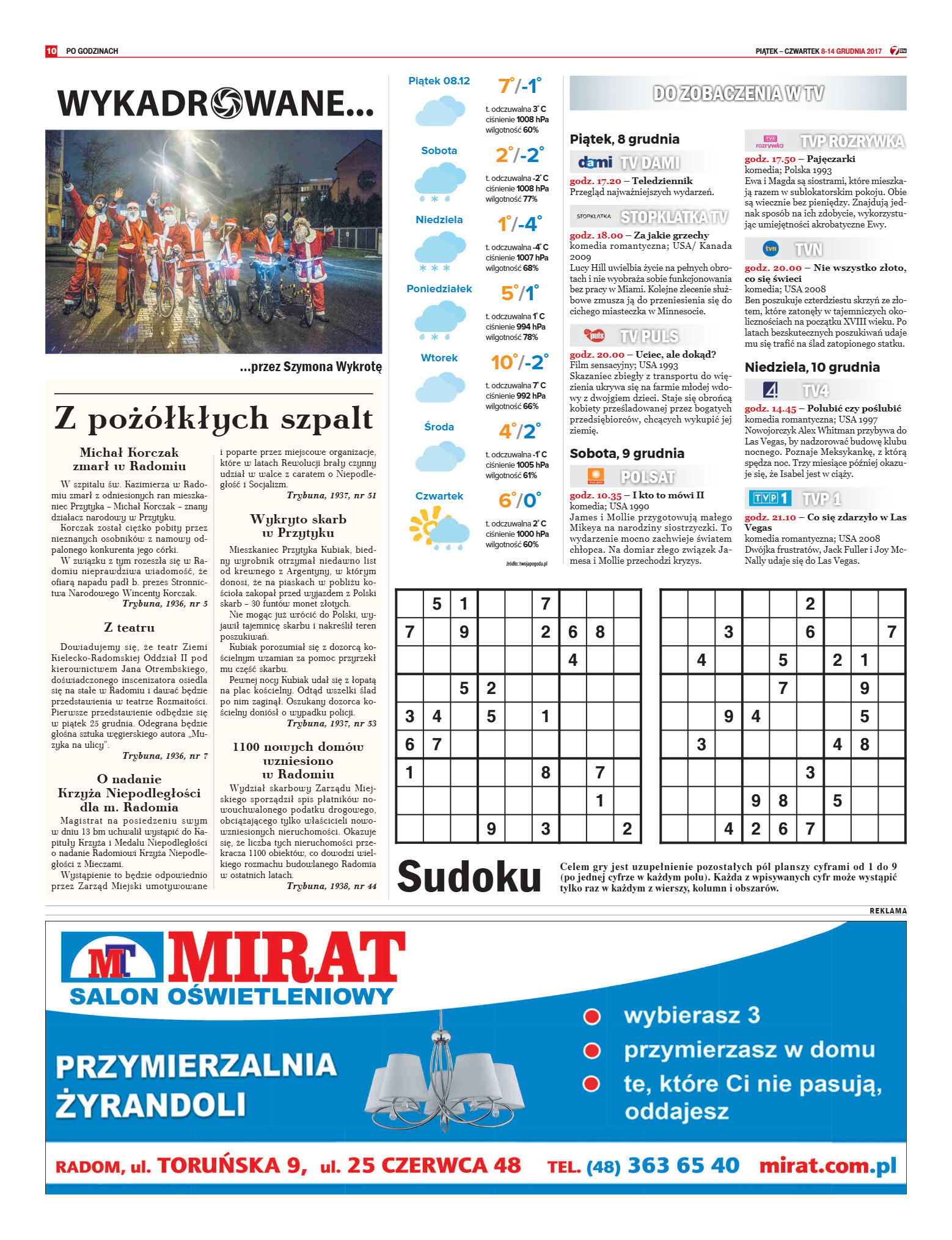 „7 Dni” numer 614 z dn. 8.12.2017 - strona 10