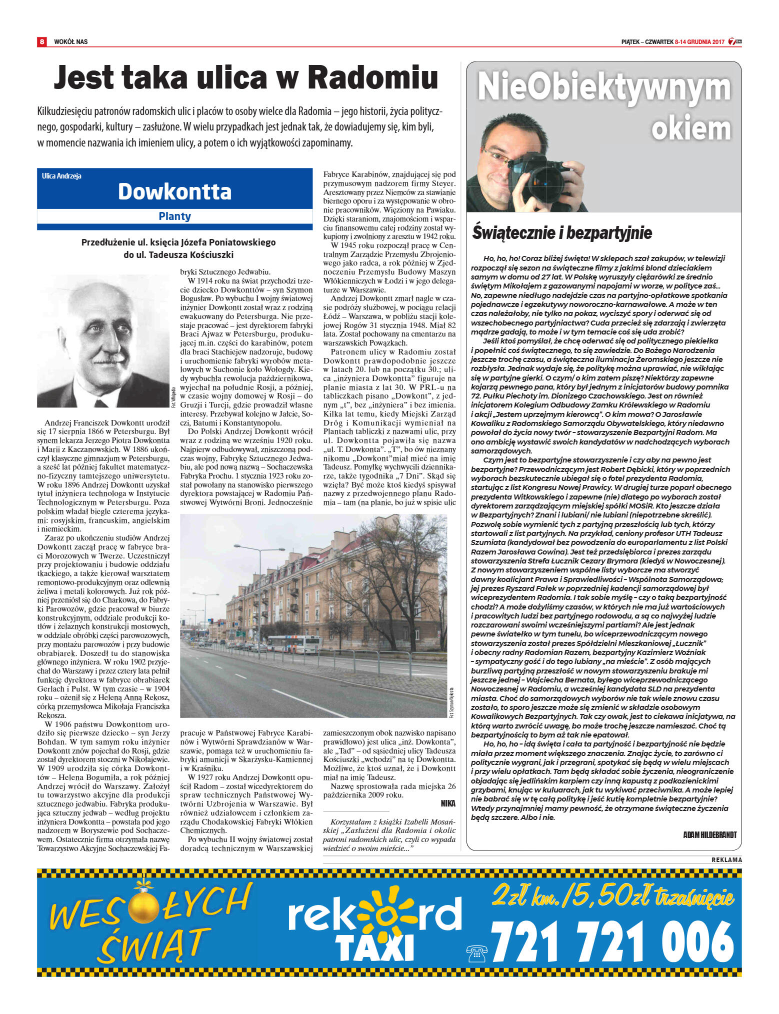 „7 Dni” numer 614 z dn. 8.12.2017 - strona 8