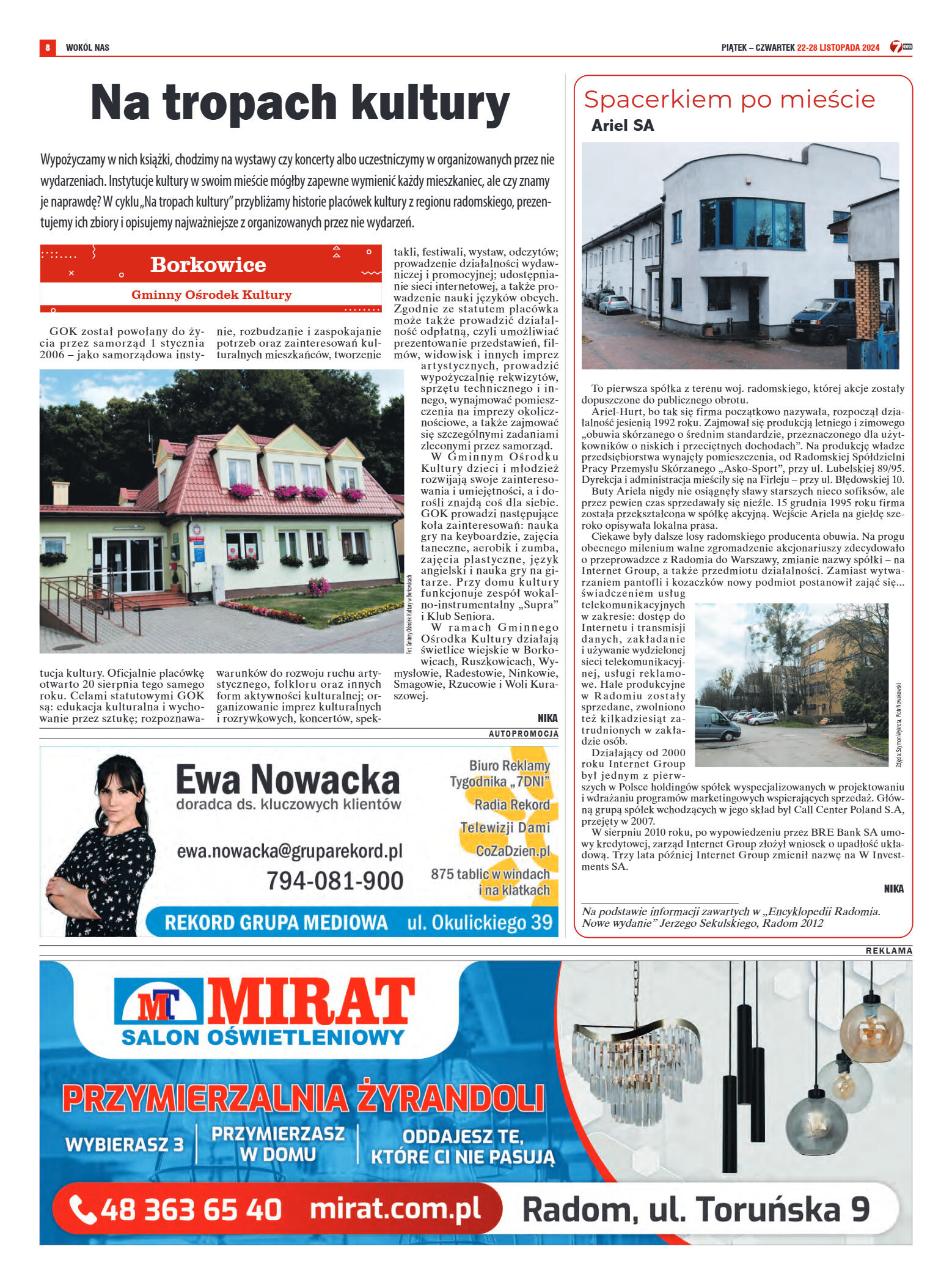 Tygodnik "7 Dni" nr 931 z dn. 22.11.2024 r. - strona 8