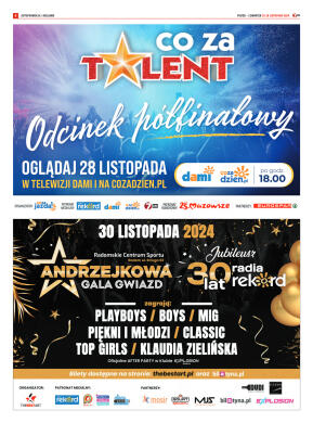 Tygodnik "7 Dni" nr 931 z dn. 22.11.2024 r. - strona 6