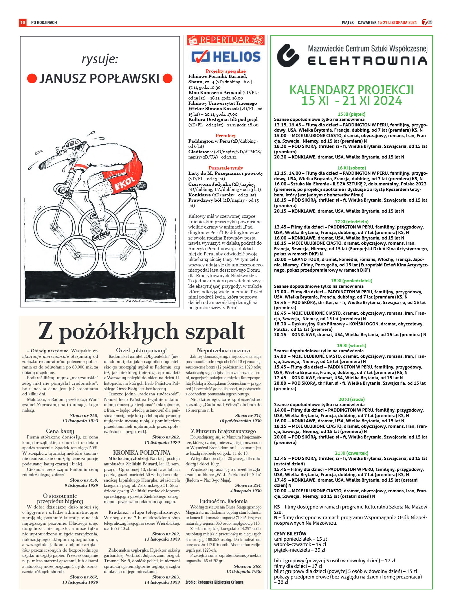 Tygodnik "7 Dni" nr 930 z dn. 15.11.2024 r. - strona 10