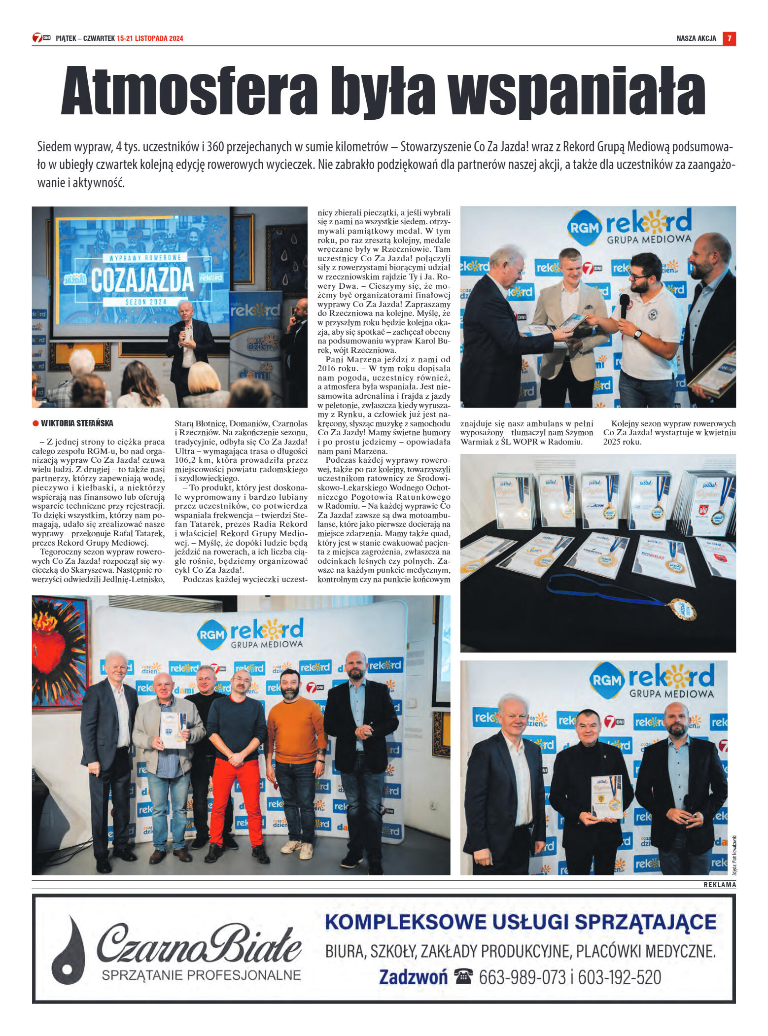 Tygodnik "7 Dni" nr 930 z dn. 15.11.2024 r. - strona 7