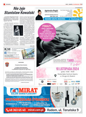 Tygodnik "7 Dni" nr 929 z dn. 8.11.2024 r. - strona 4