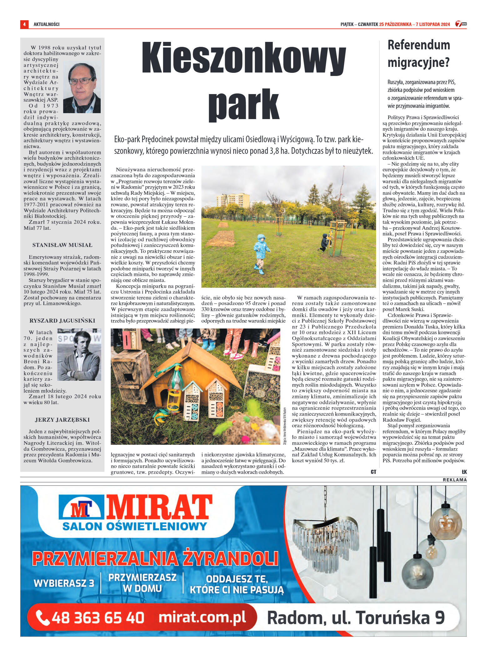 Tygodnik "7 Dni" nr 928 z dn. 25.10.2024 r. - strona 16