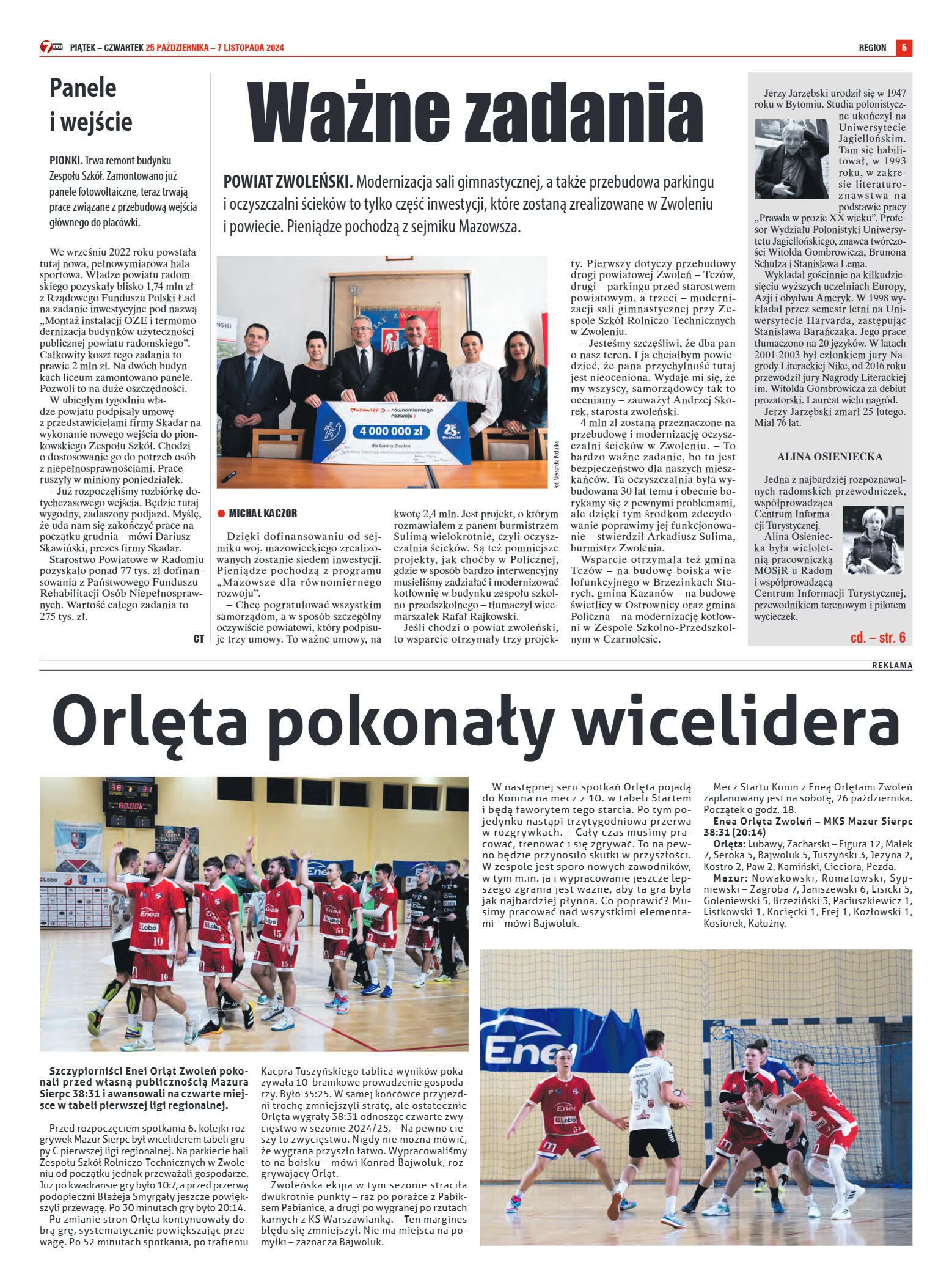 Tygodnik "7 Dni" nr 928 z dn. 25.10.2024 r. - strona 17