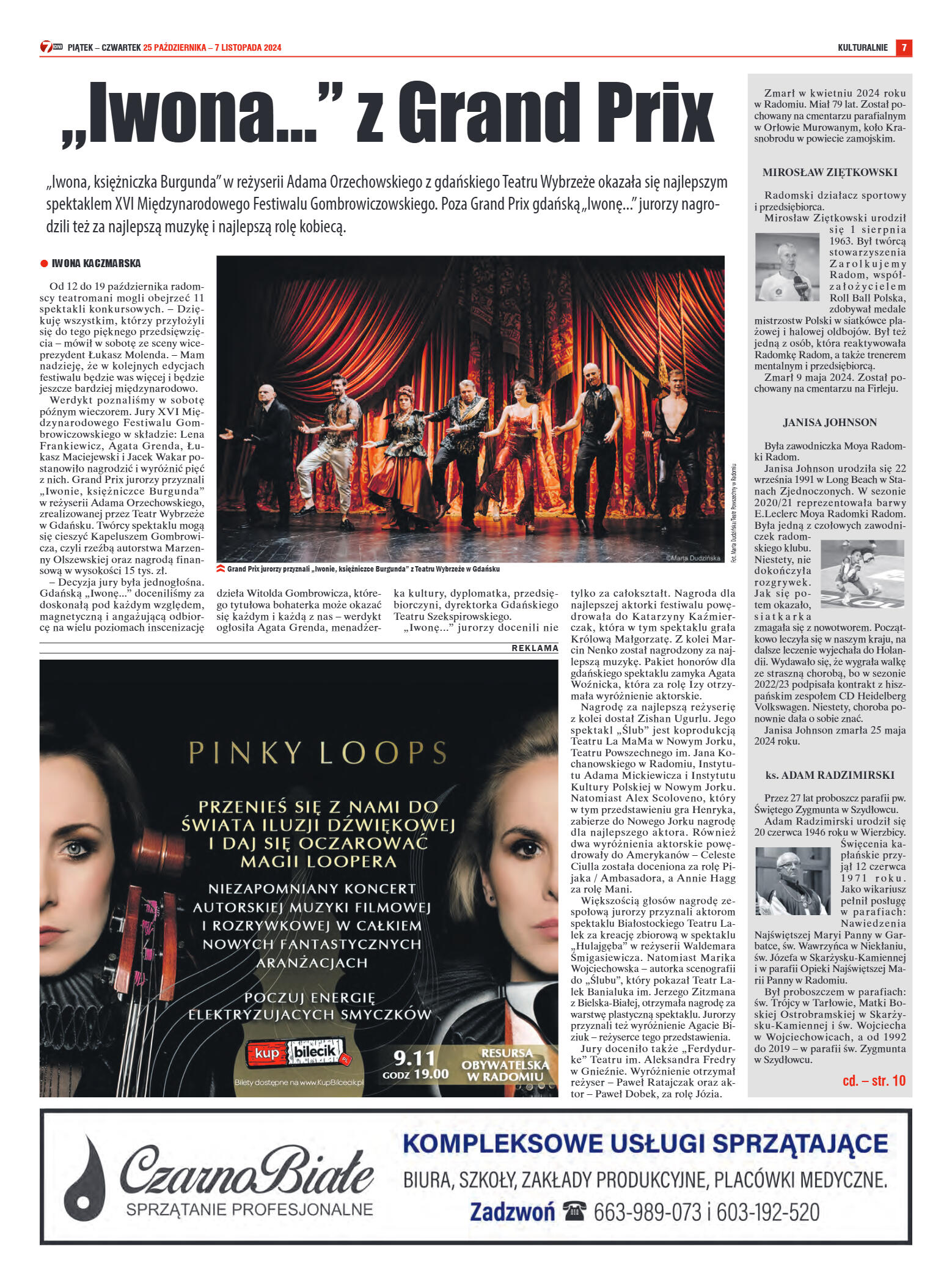Tygodnik "7 Dni" nr 928 z dn. 25.10.2024 r. - strona 19