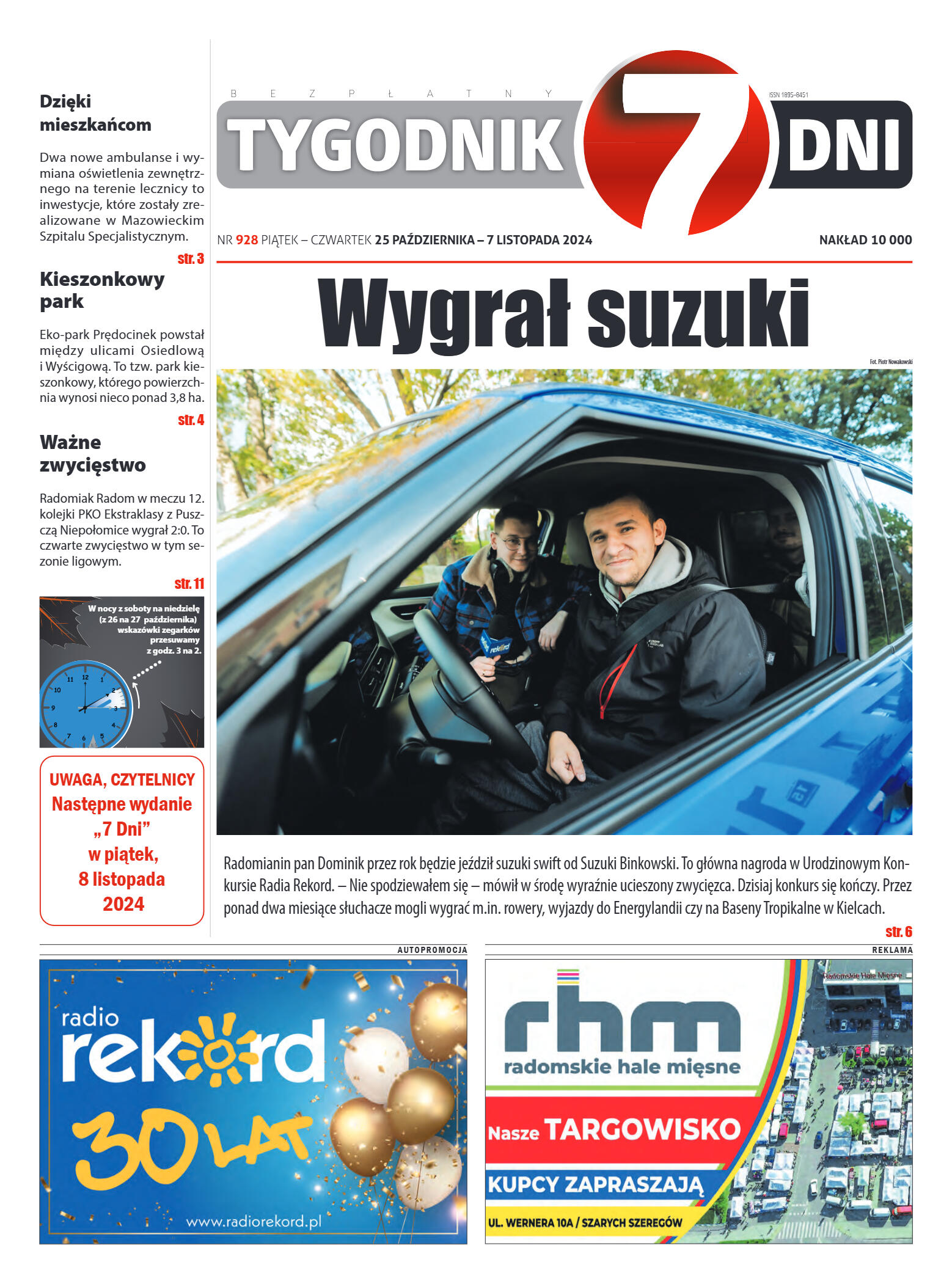 Tygodnik "7 Dni" nr 928 z dn. 25.10.2024 r. - strona 2
