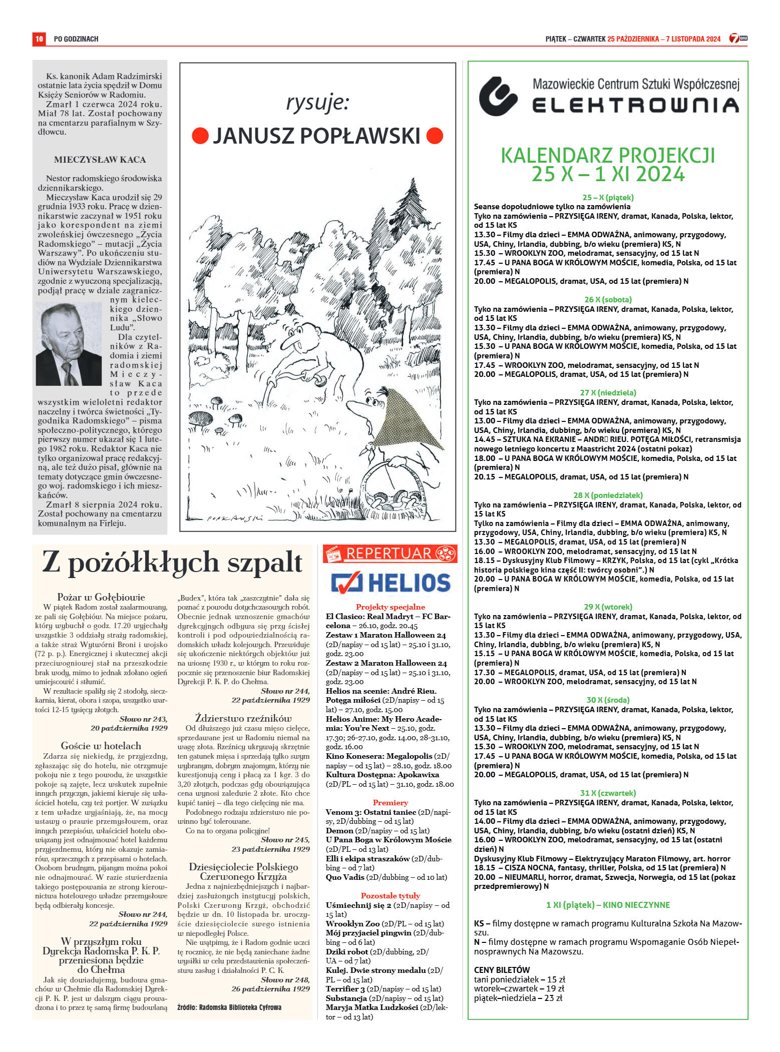 Tygodnik "7 Dni" nr 928 z dn. 25.10.2024 r. - strona 22