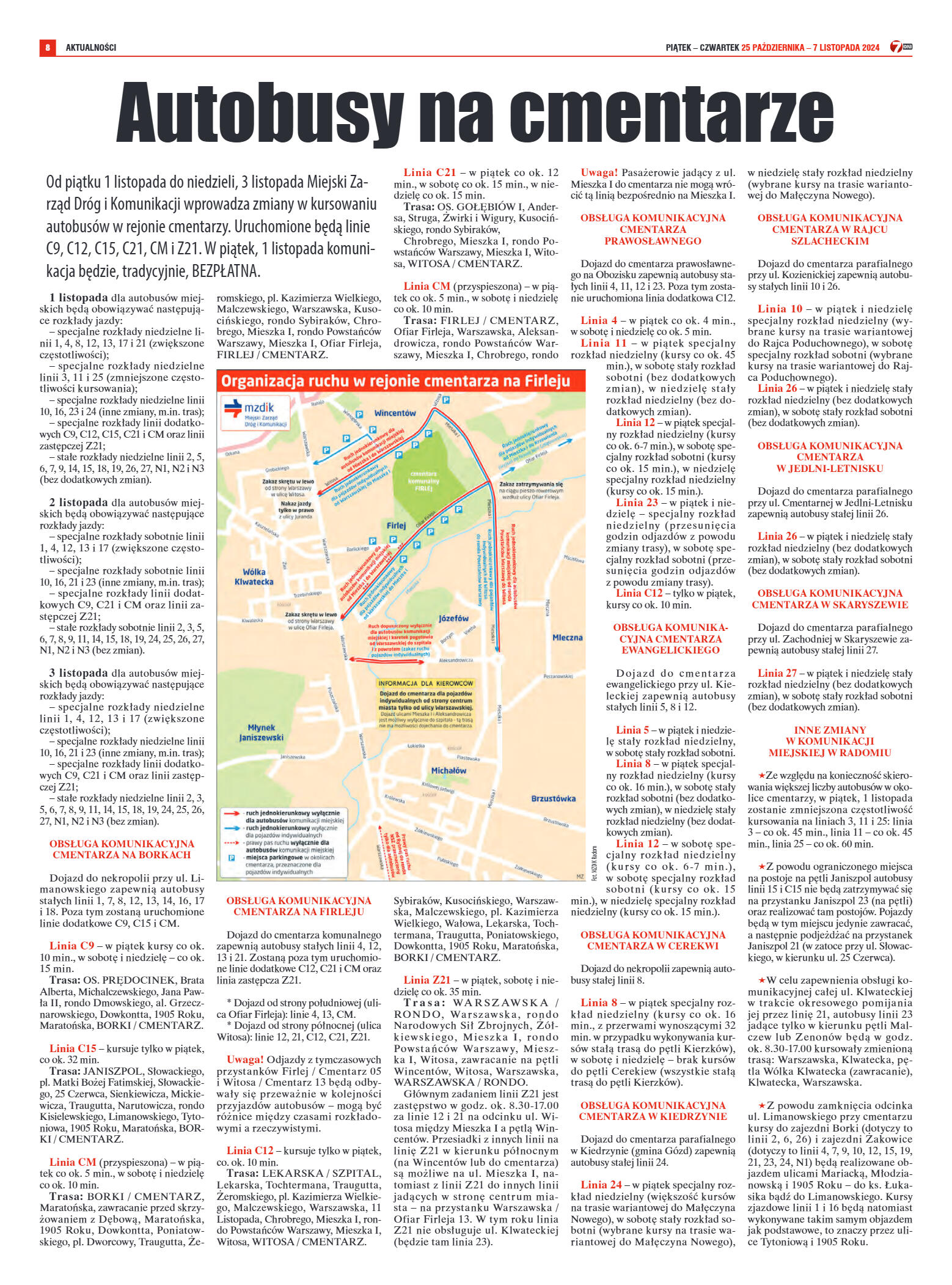 Tygodnik "7 Dni" nr 928 z dn. 25.10.2024 r. - strona 9