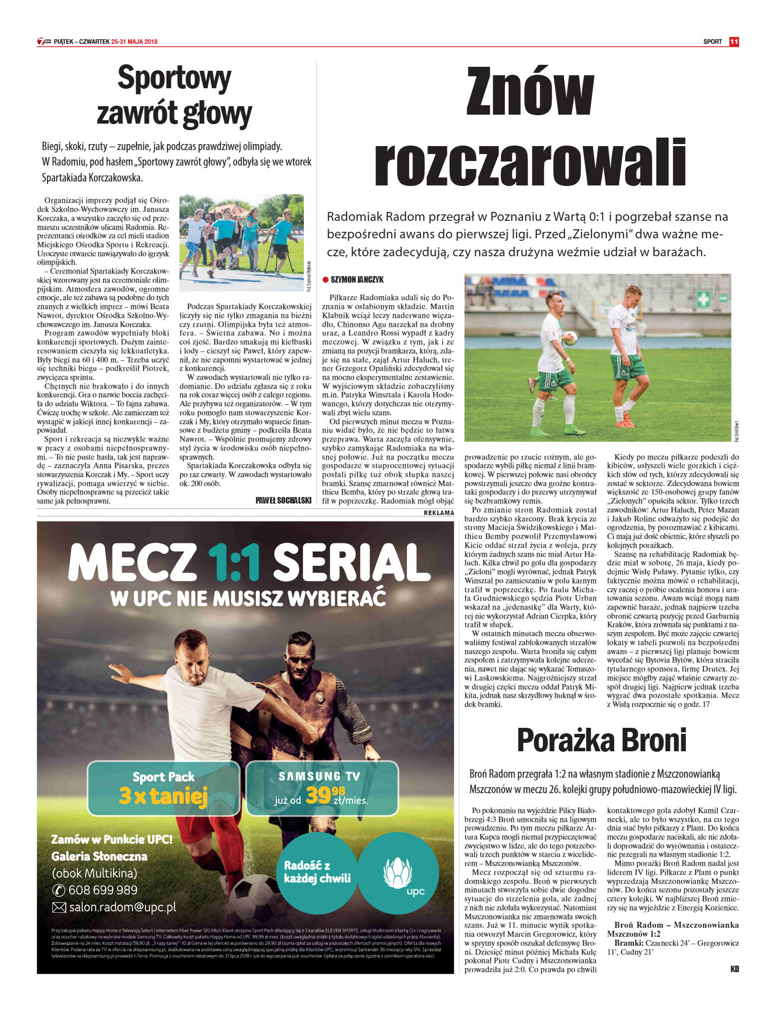 Tygodnik "7 Dni" nr 636 z dn. 25.05.2018 - strona 11