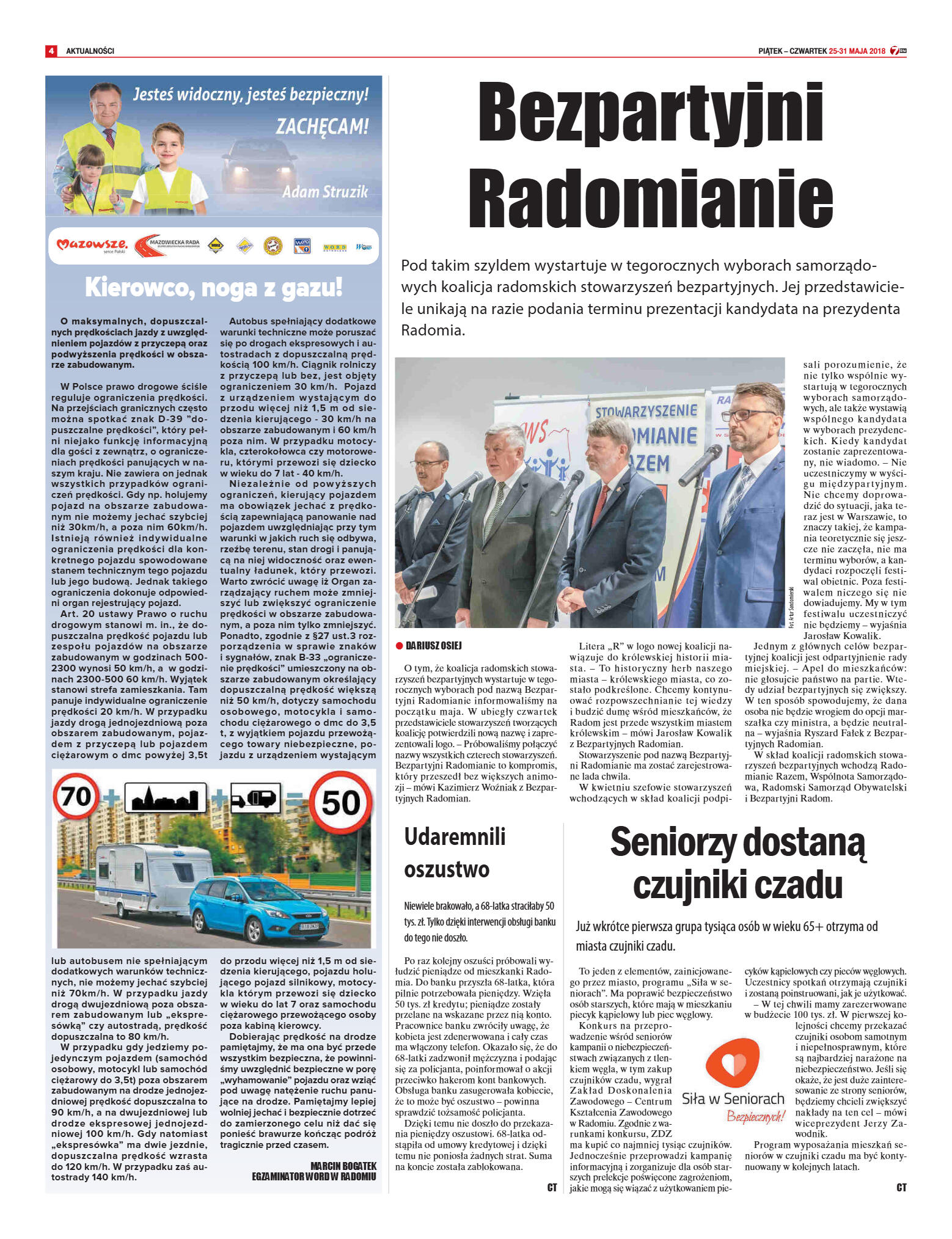 Tygodnik "7 Dni" nr 636 z dn. 25.05.2018 - strona 4