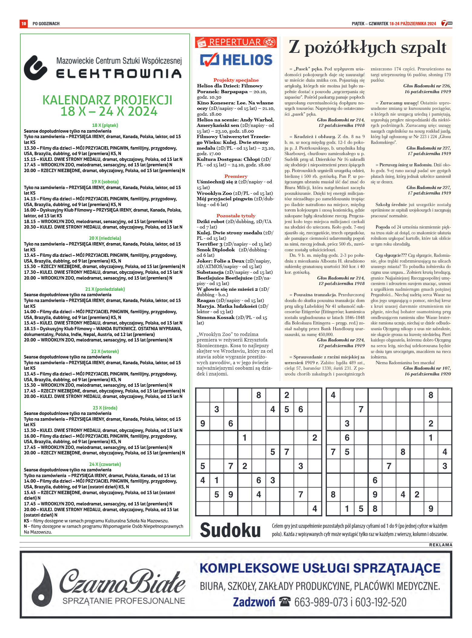 Tygodnik "7 Dni" nr 927 z dn. 18.10.2024 r. - strona 10