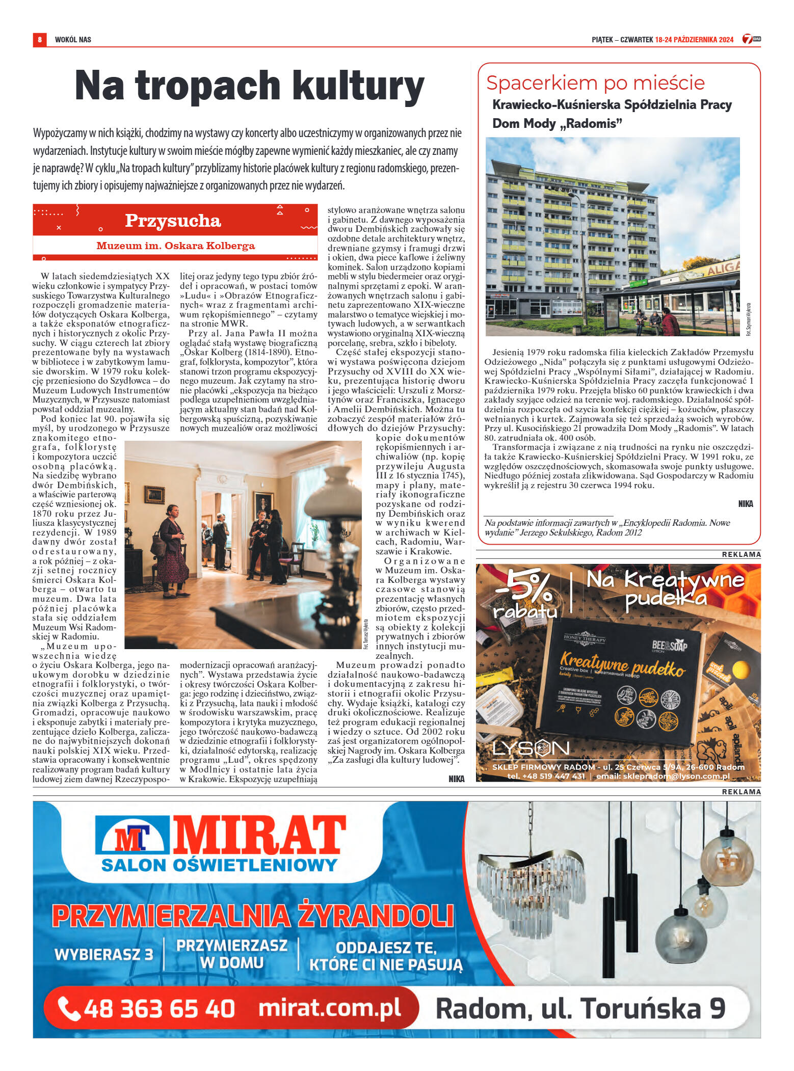 Tygodnik "7 Dni" nr 927 z dn. 18.10.2024 r. - strona 8