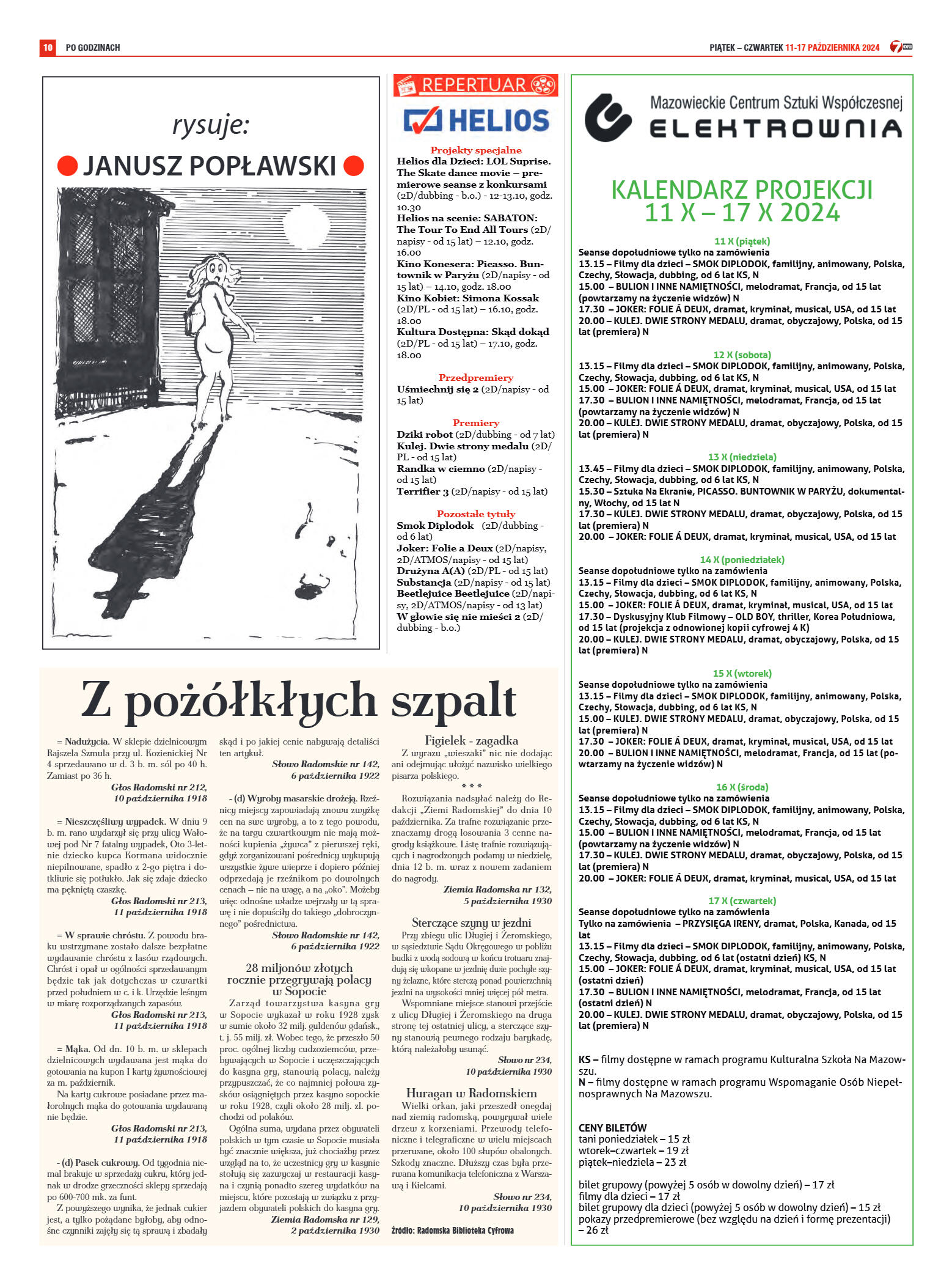 Tygodnik "7 Dni" nr 926 z dn. 11.10.2024 r. - strona 10