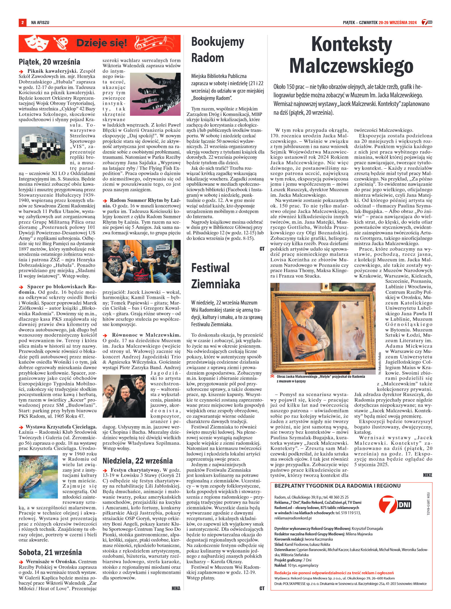 Tygodnik "7 Dni" nr 923 z dn. 20.09.2024 r. - strona 2