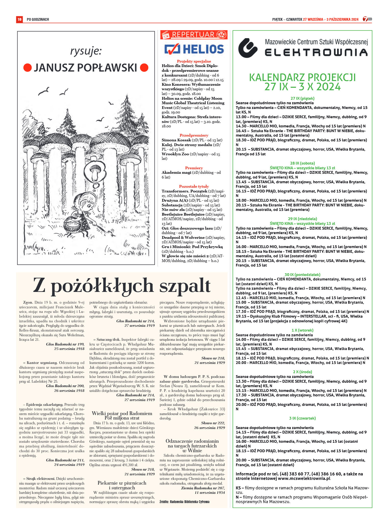 Tygodnik "7 Dni" nr 924 z dn. 27.09.2024 r. - strona 10