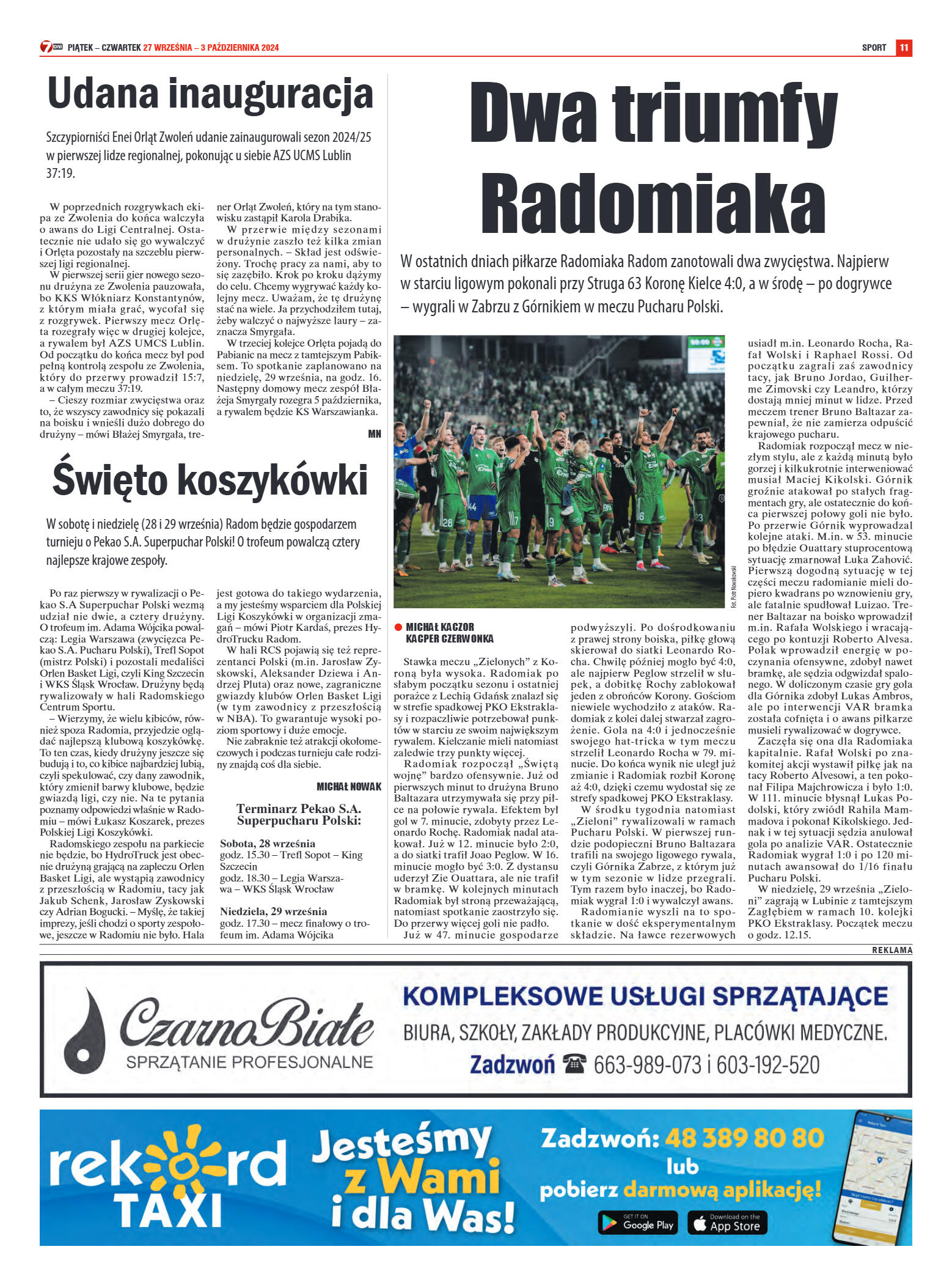 Tygodnik "7 Dni" nr 924 z dn. 27.09.2024 r. - strona 11