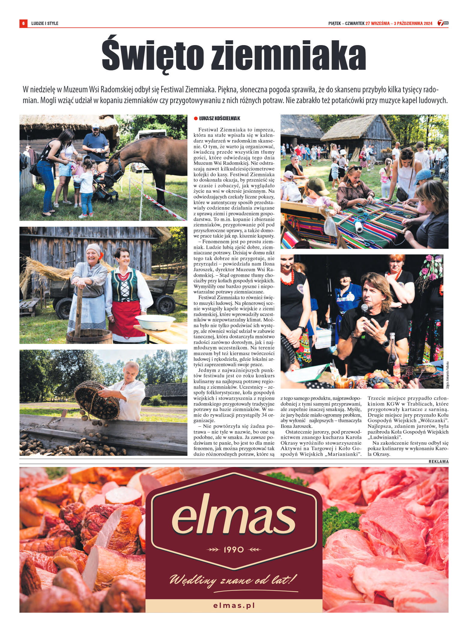 Tygodnik "7 Dni" nr 924 z dn. 27.09.2024 r. - strona 6