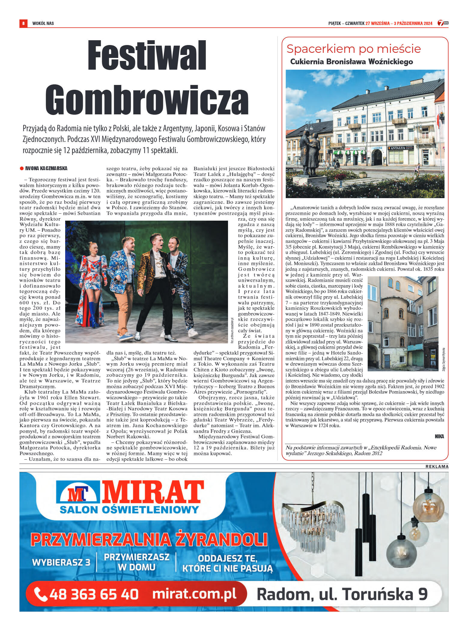 Tygodnik "7 Dni" nr 924 z dn. 27.09.2024 r. - strona 8