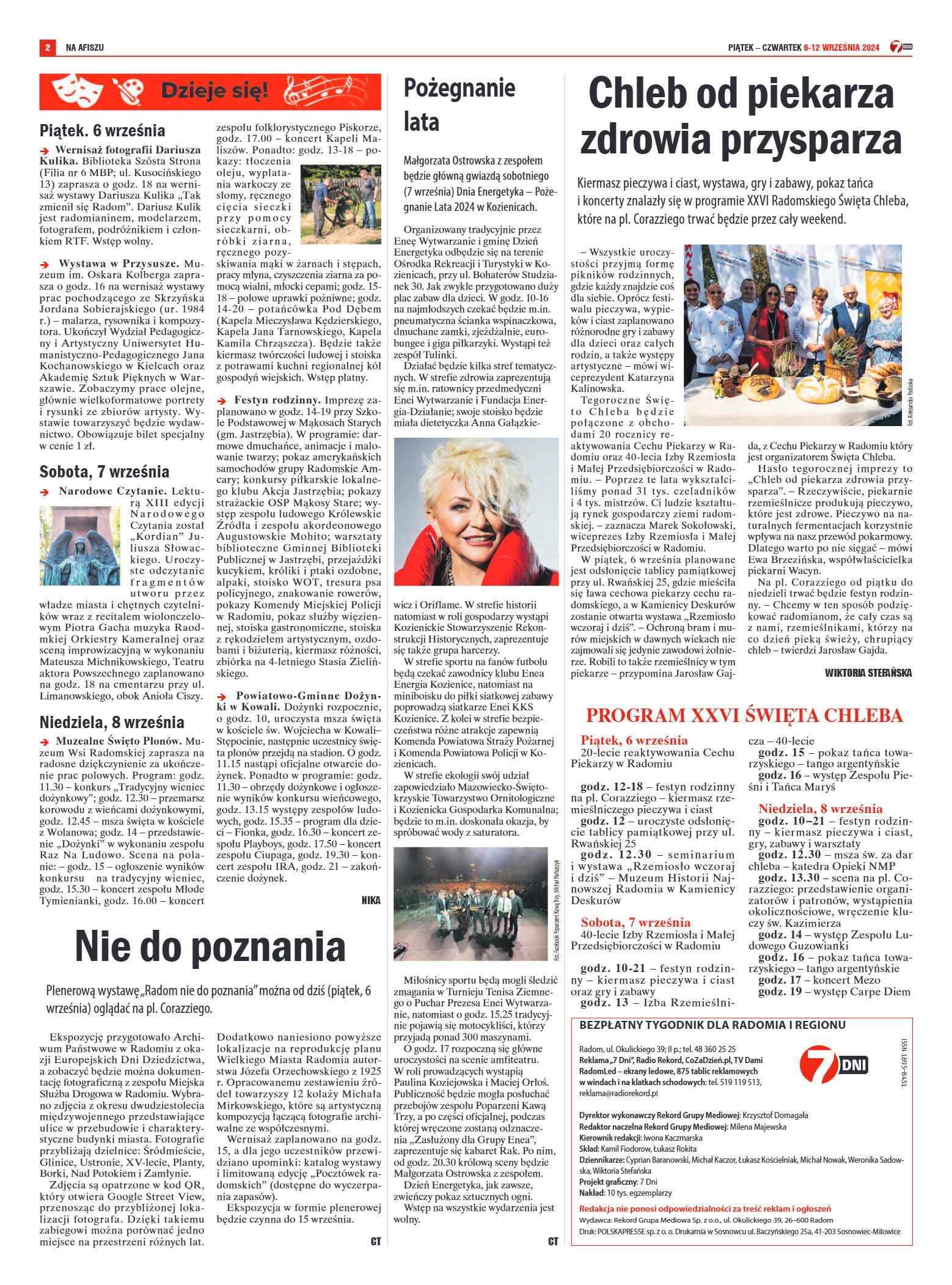 Tygodnik "7 Dni" nr 921 z dn. 06.09.2024 r. - strona 2