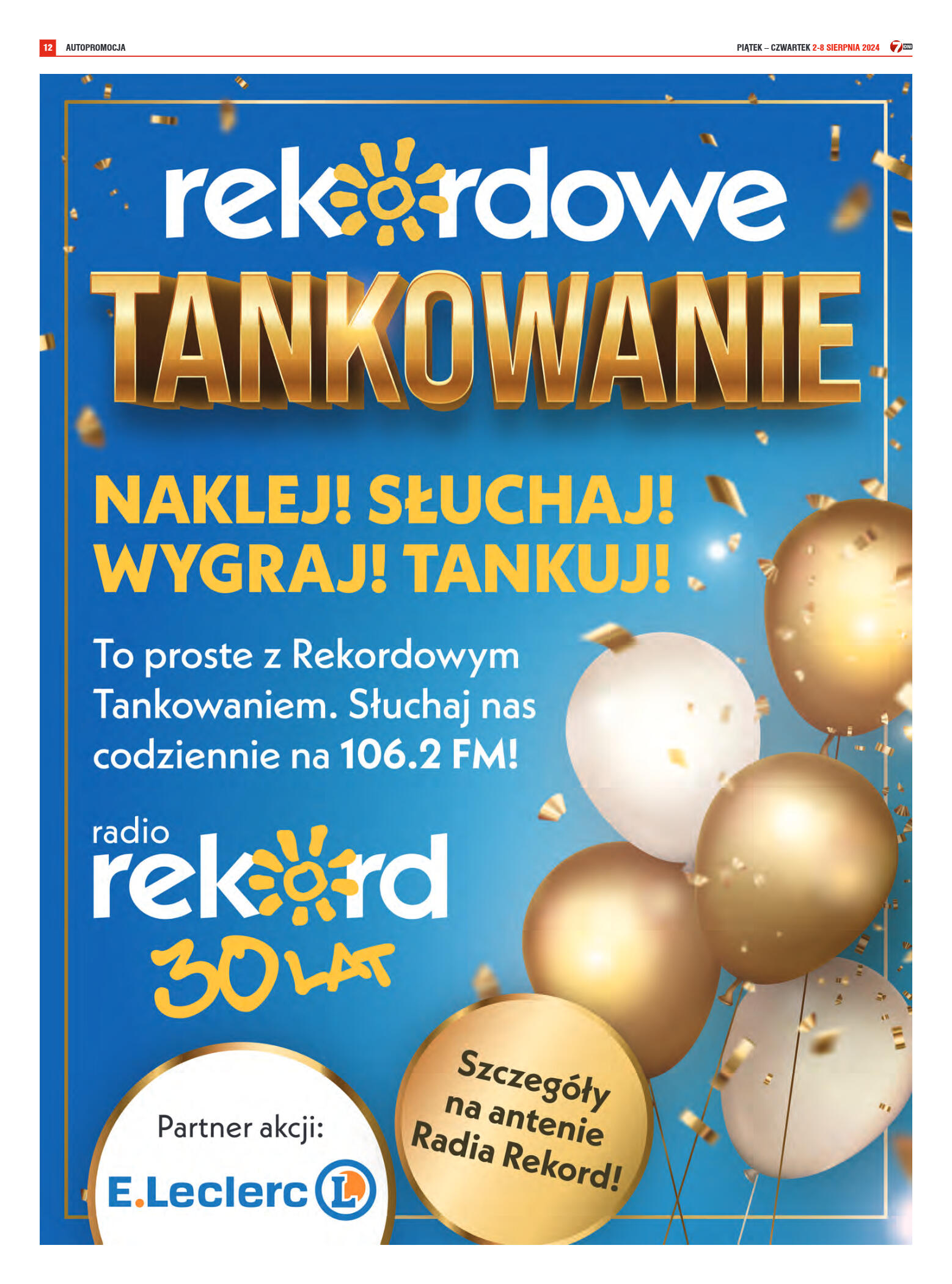 Tygodnik "7 Dni" nr 917 z dn. 02.08.2024 r. - strona 12