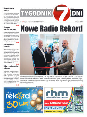 Tygodnik "7 Dni" nr 917 z dn. 02.08.2024 r. - strona 1
