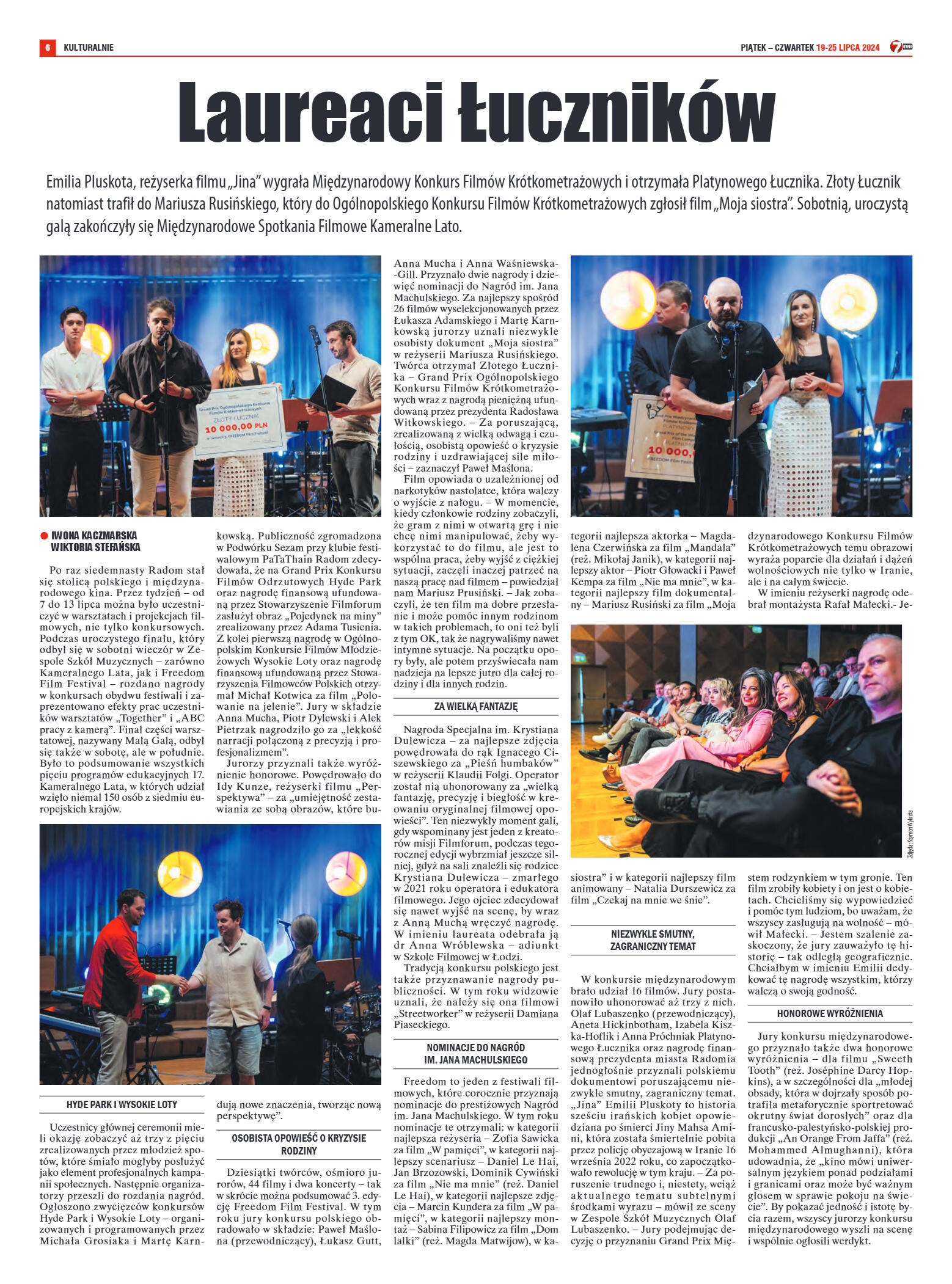 Tygodnik "7 Dni" nr 915 z dn. 19.07.2024 r. - strona 6