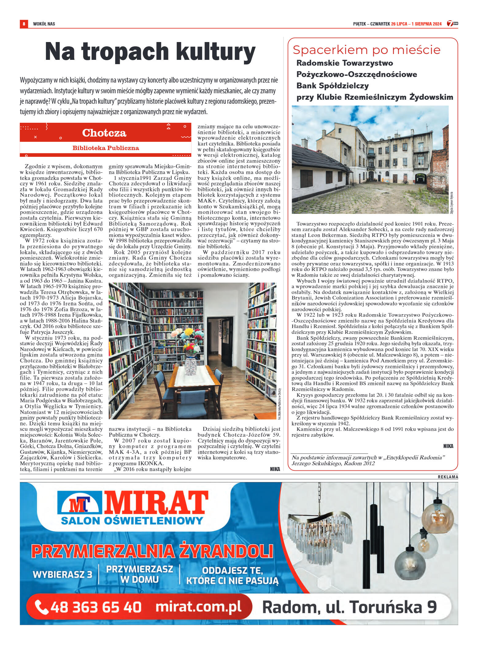 Tygodnik "7 Dni" nr 916 z dn. 26.07.2024 r. - strona 8