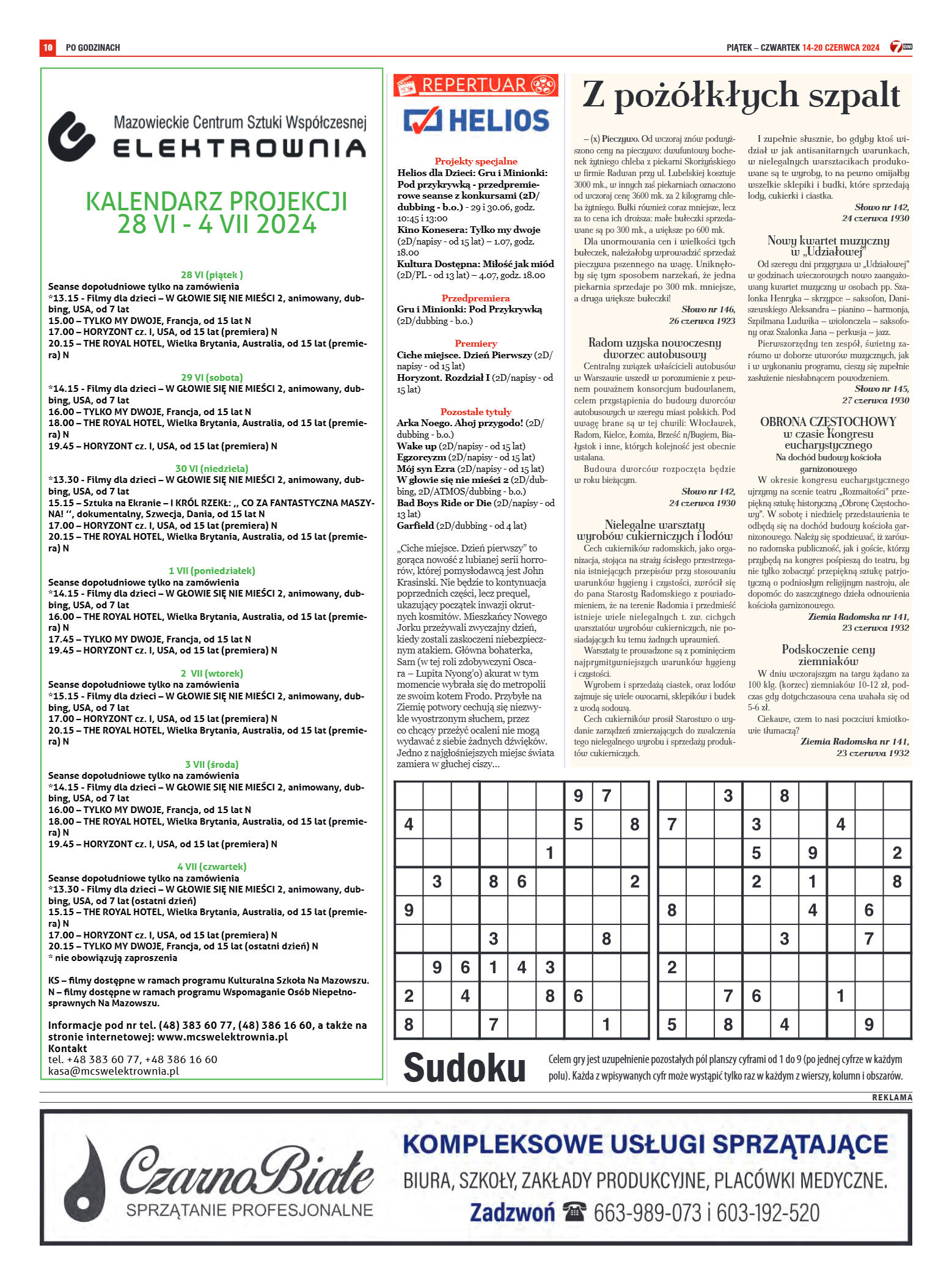 Tygodnik "7 Dni" nr 913 z dn. 28.06.2024 r. - strona 10
