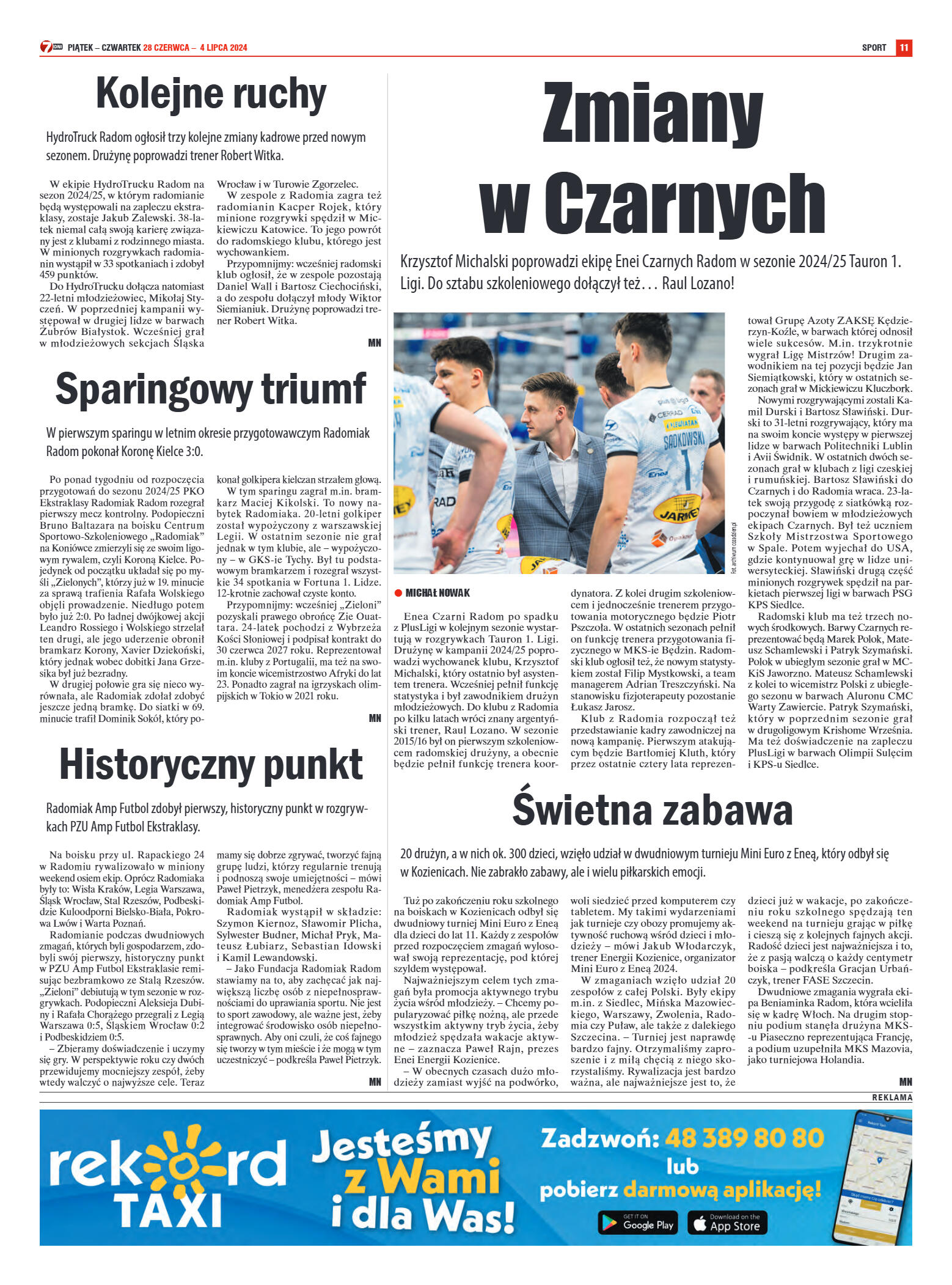 Tygodnik "7 Dni" nr 913 z dn. 28.06.2024 r. - strona 11