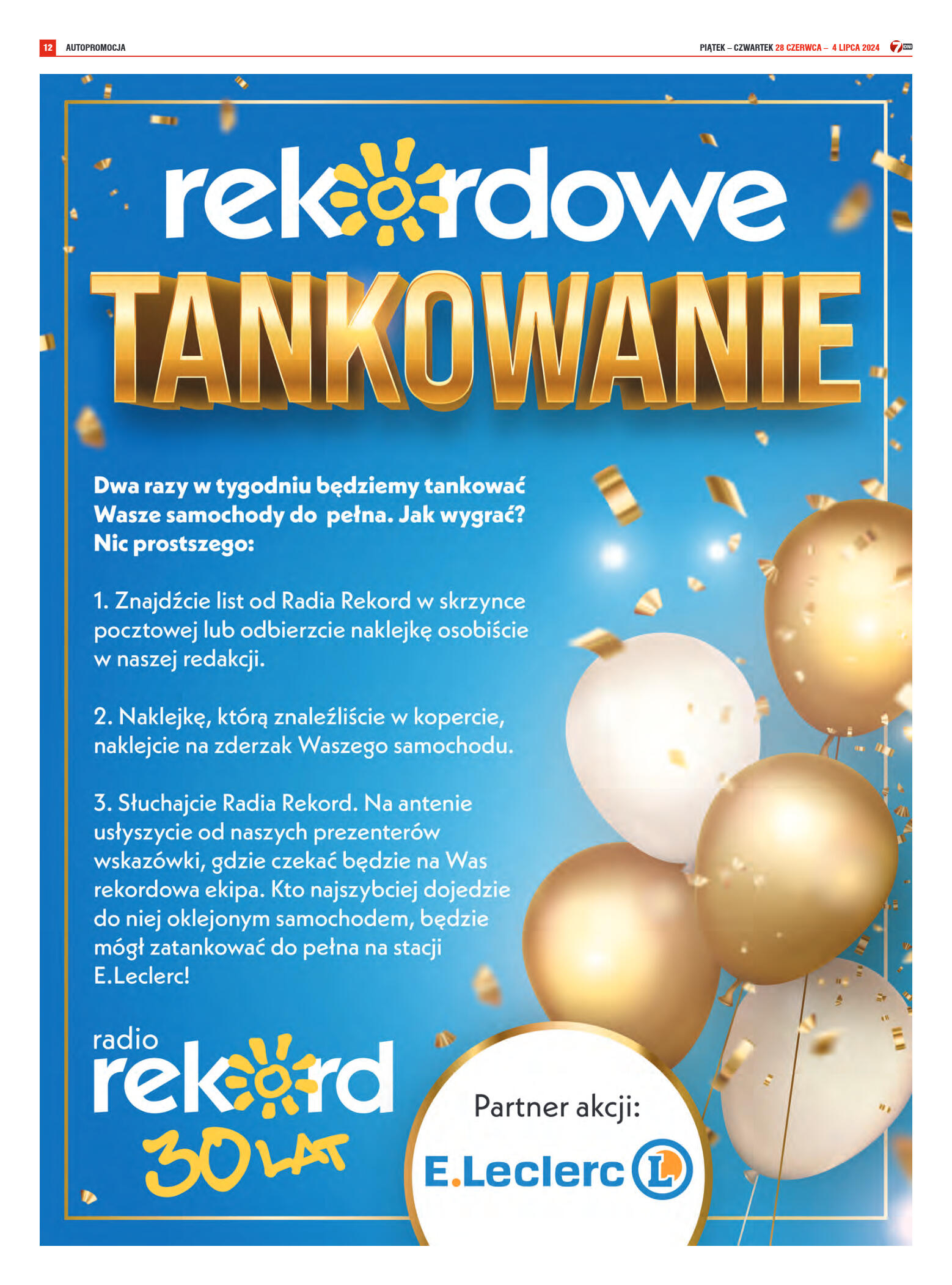 Tygodnik "7 Dni" nr 913 z dn. 28.06.2024 r. - strona 12