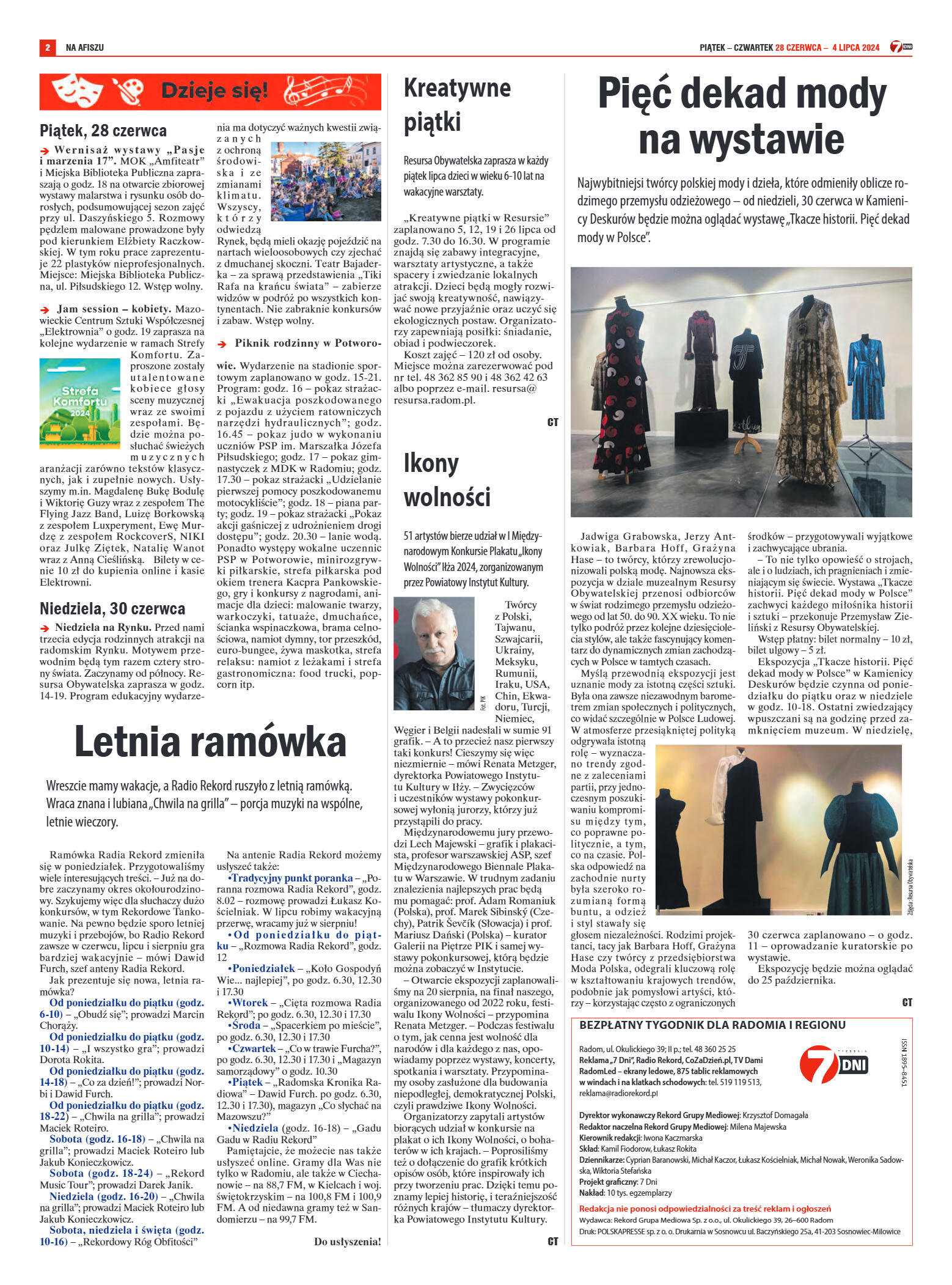 Tygodnik "7 Dni" nr 913 z dn. 28.06.2024 r. - strona 2