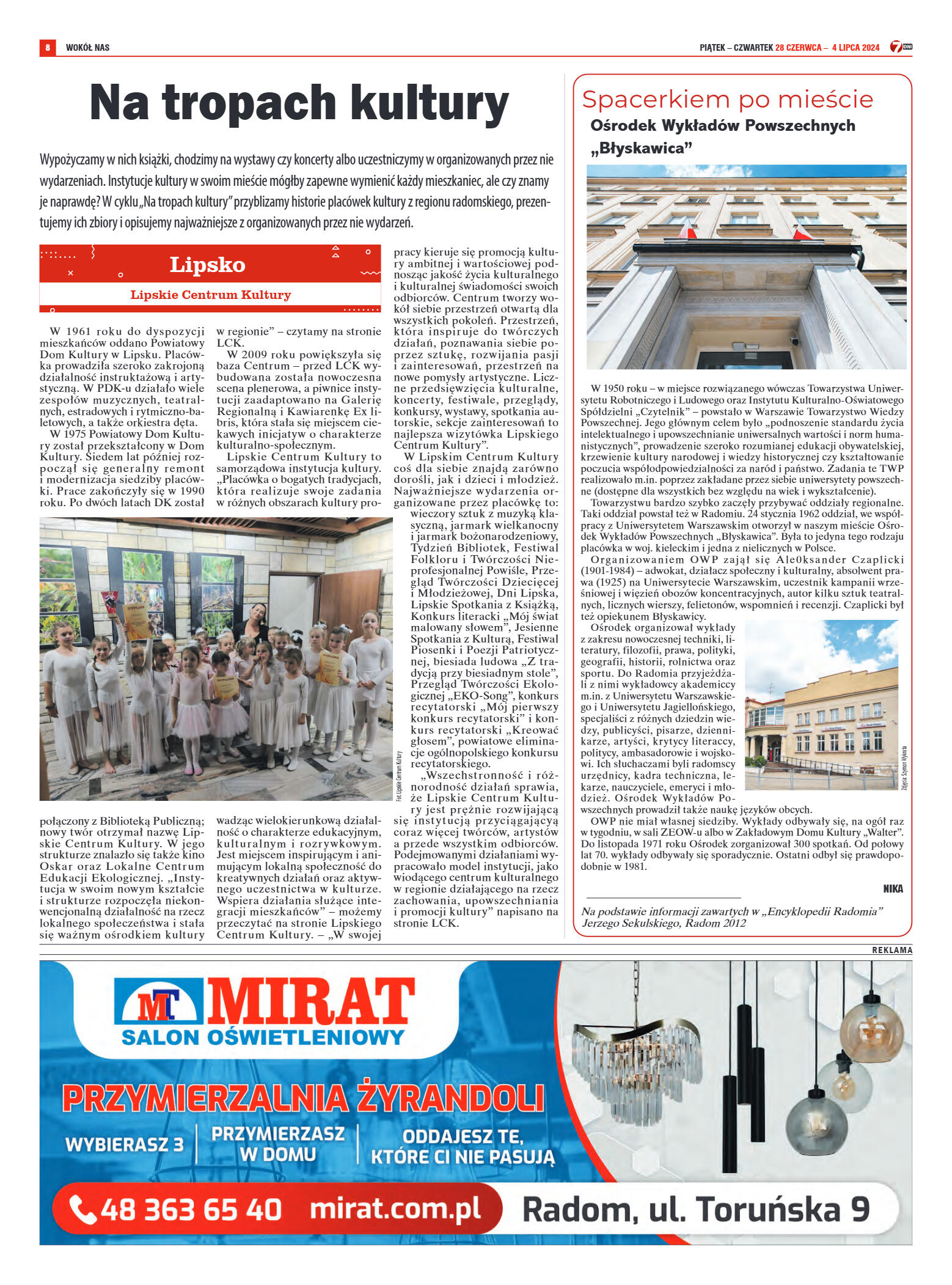 Tygodnik "7 Dni" nr 913 z dn. 28.06.2024 r. - strona 8