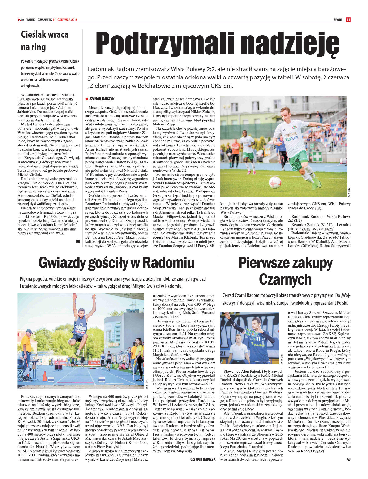 Tygodnik "7 Dni" nr 637 z dn. 1.06.2018 - strona 11