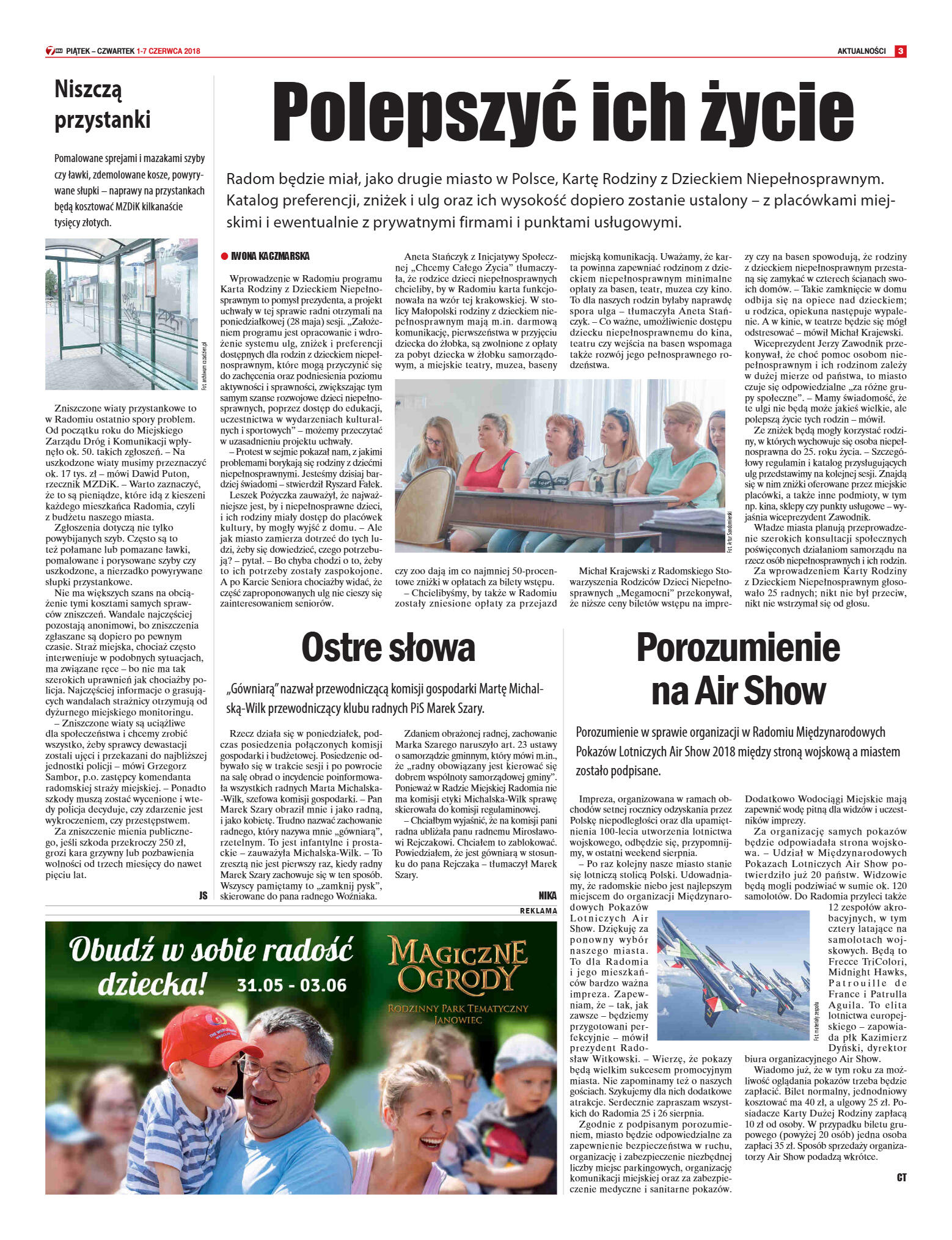 Tygodnik "7 Dni" nr 637 z dn. 1.06.2018 - strona 3