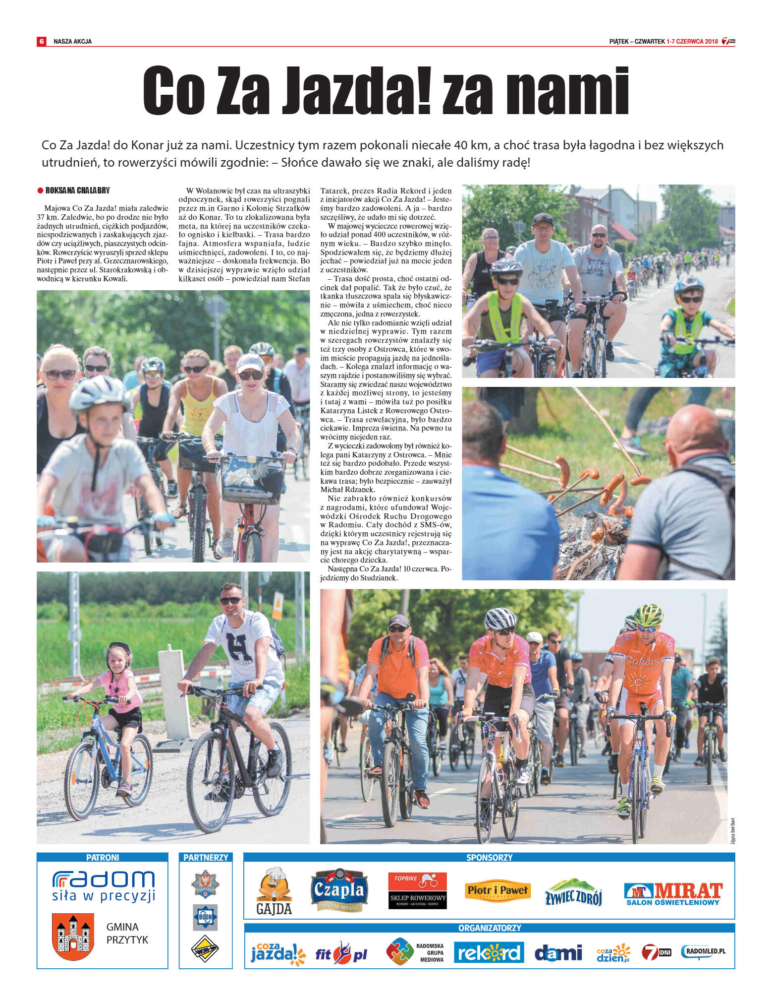 Tygodnik "7 Dni" nr 637 z dn. 1.06.2018 - strona 6