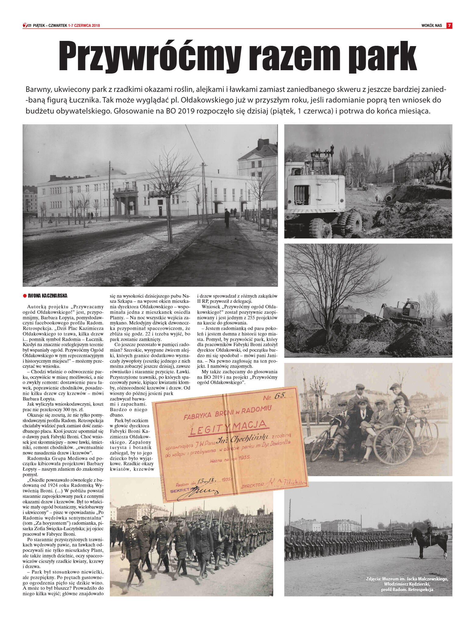 Tygodnik "7 Dni" nr 637 z dn. 1.06.2018 - strona 7