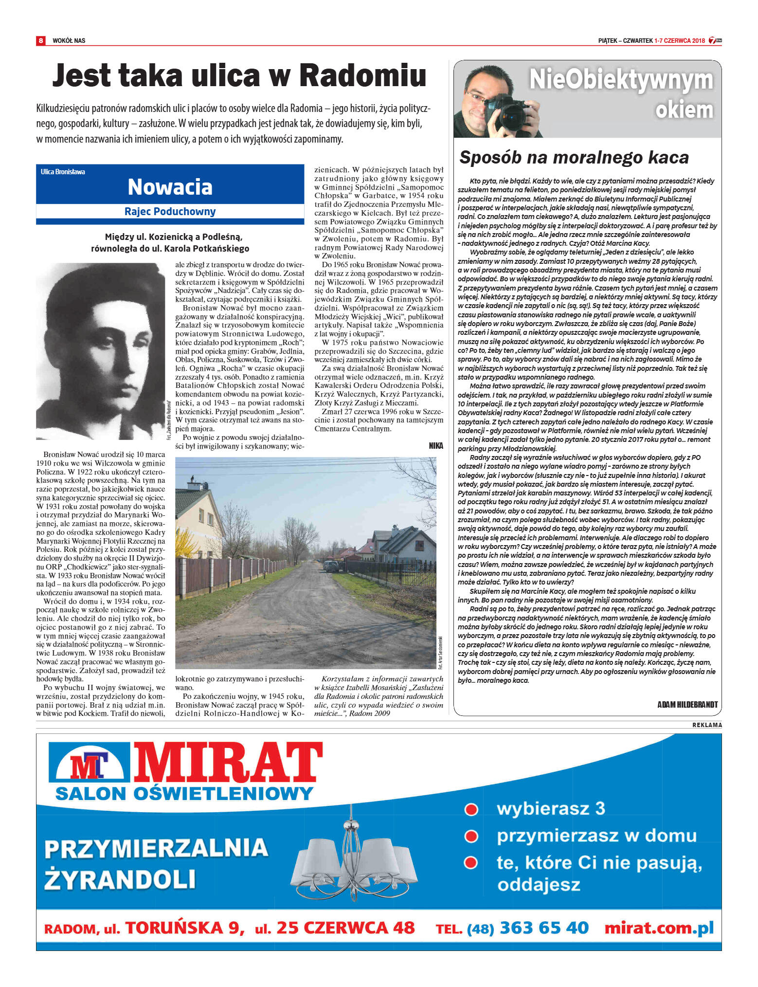 Tygodnik "7 Dni" nr 637 z dn. 1.06.2018 - strona 8