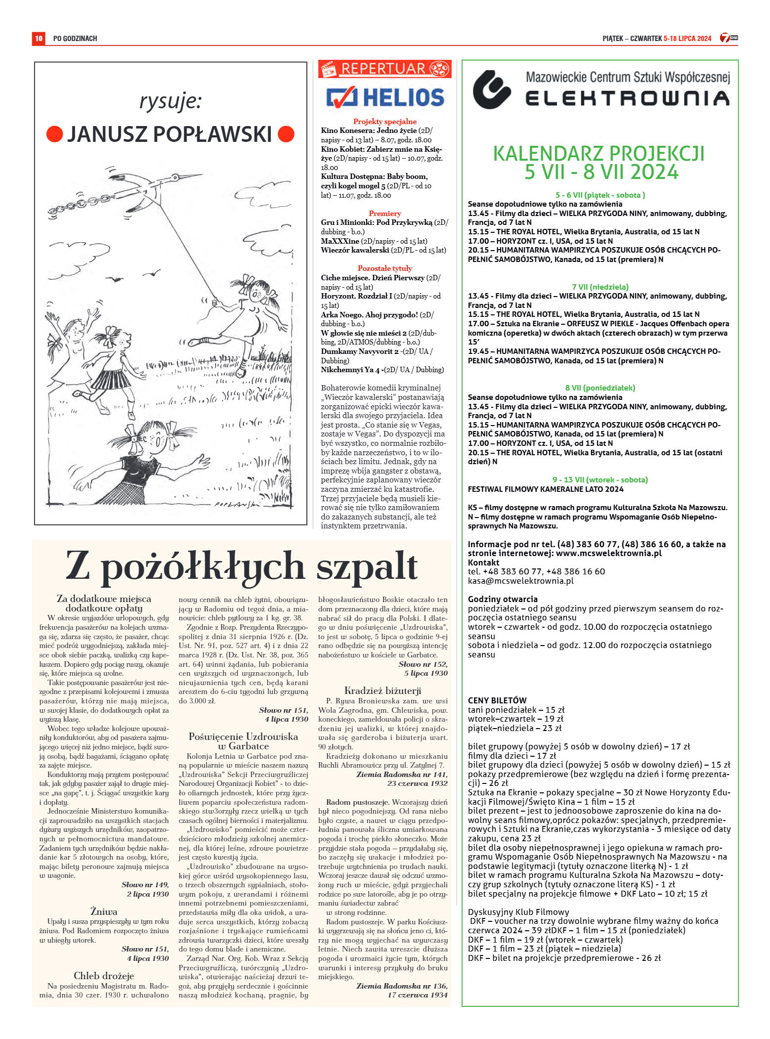 Tygodnik "7 Dni" nr 914 z dn. 5.07.2024 r. - strona 10