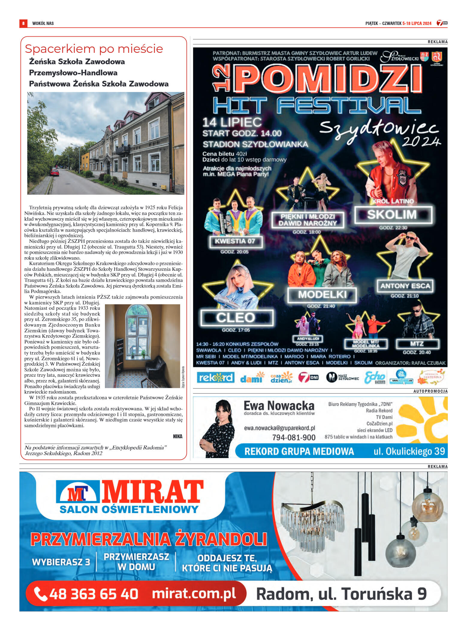 Tygodnik "7 Dni" nr 914 z dn. 5.07.2024 r. - strona 8