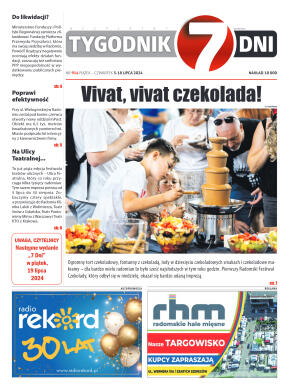 Tygodnik "7 Dni" nr 914 z dn. 5.07.2024 r. - strona 1