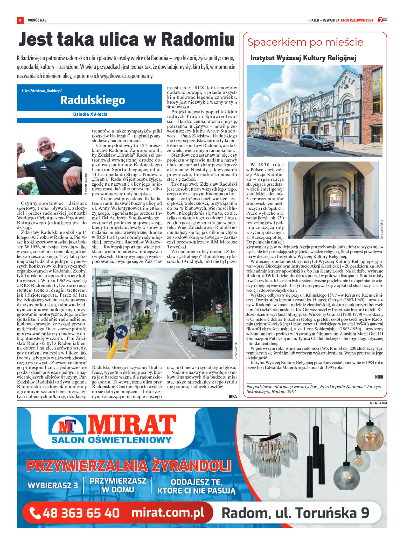 Tygodnik "7 Dni" nr 911 z dn. 14.06.2024 r. - strona 8