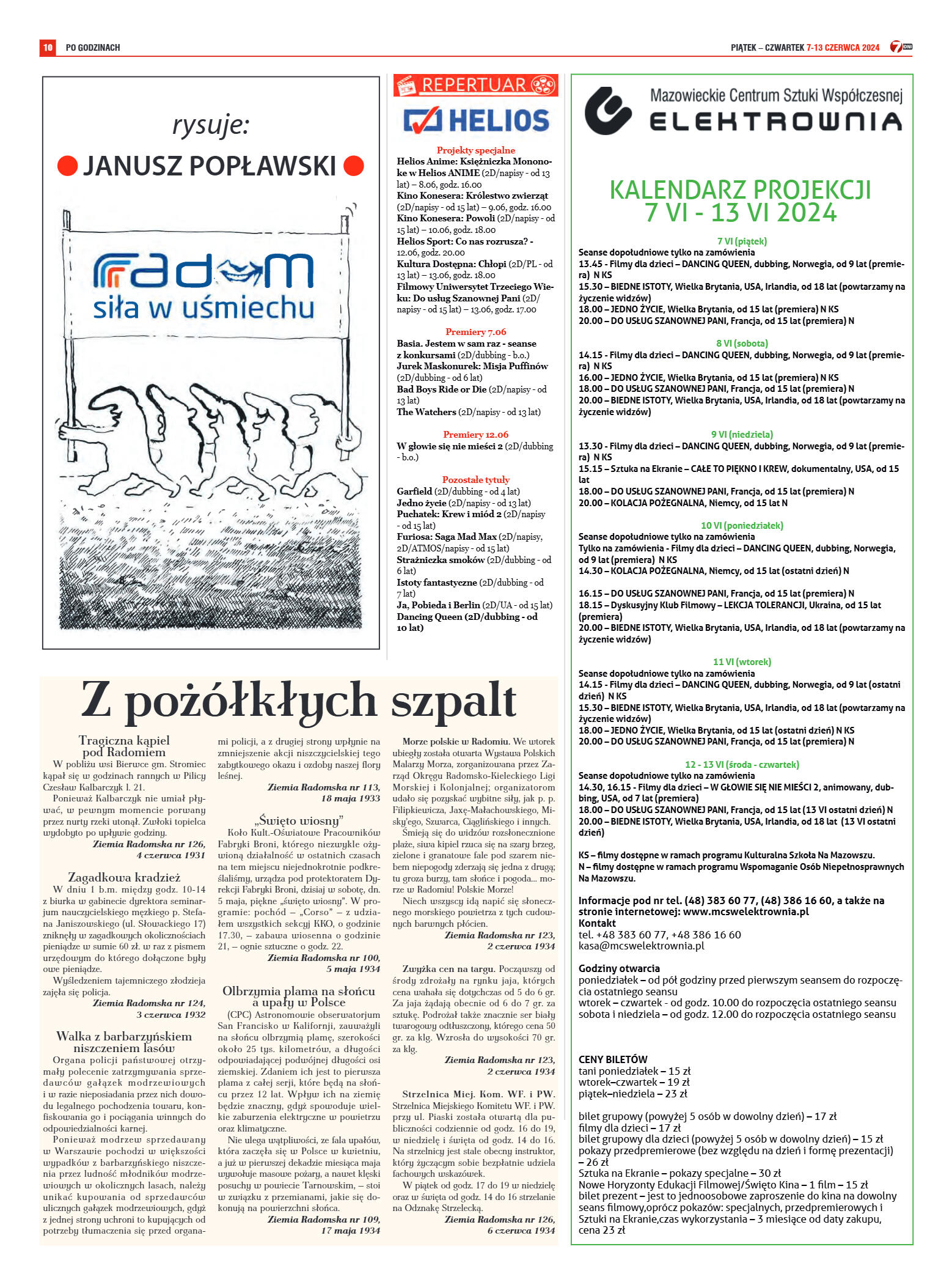 Tygodnik "7 Dni" nr 910 z dn. 7.06.2024 r. - strona 10