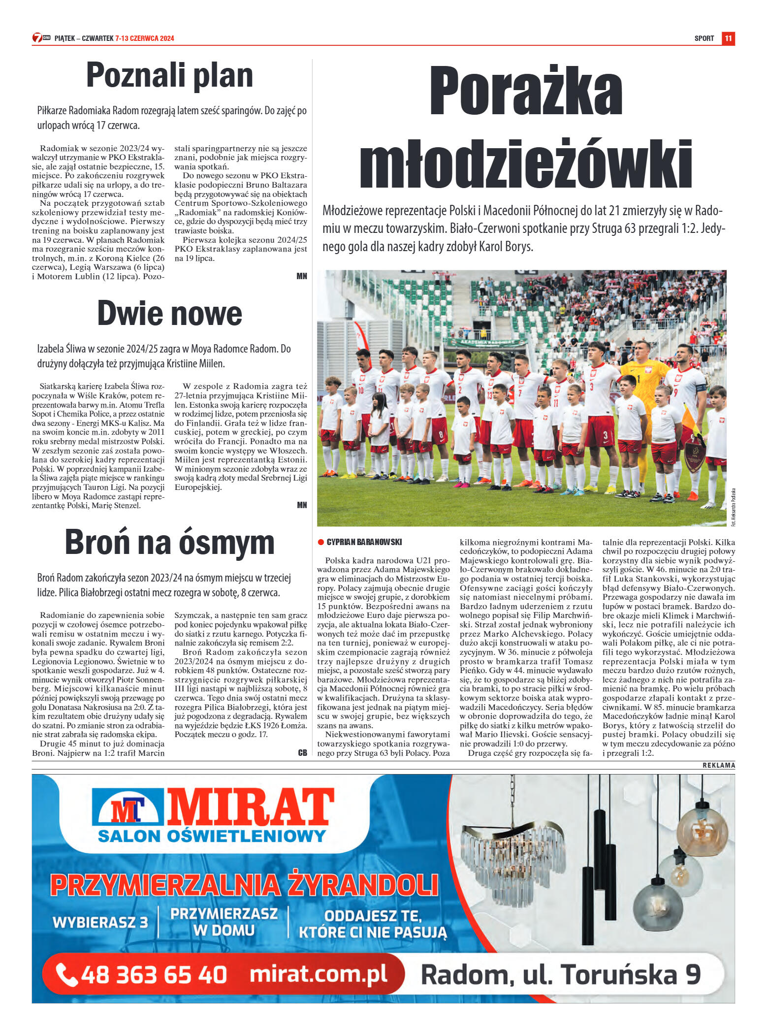 Tygodnik "7 Dni" nr 910 z dn. 7.06.2024 r. - strona 11