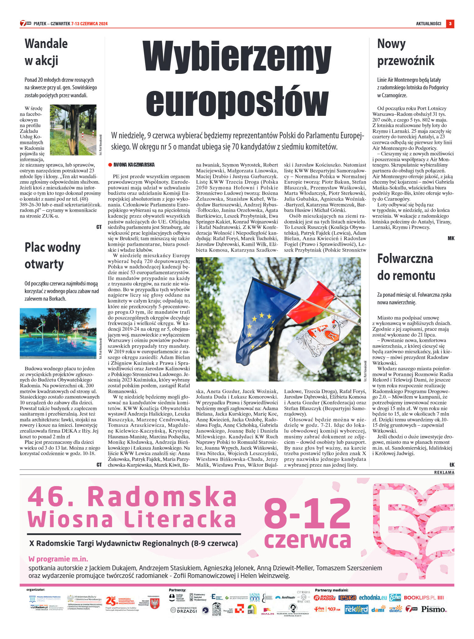 Tygodnik "7 Dni" nr 910 z dn. 7.06.2024 r. - strona 3