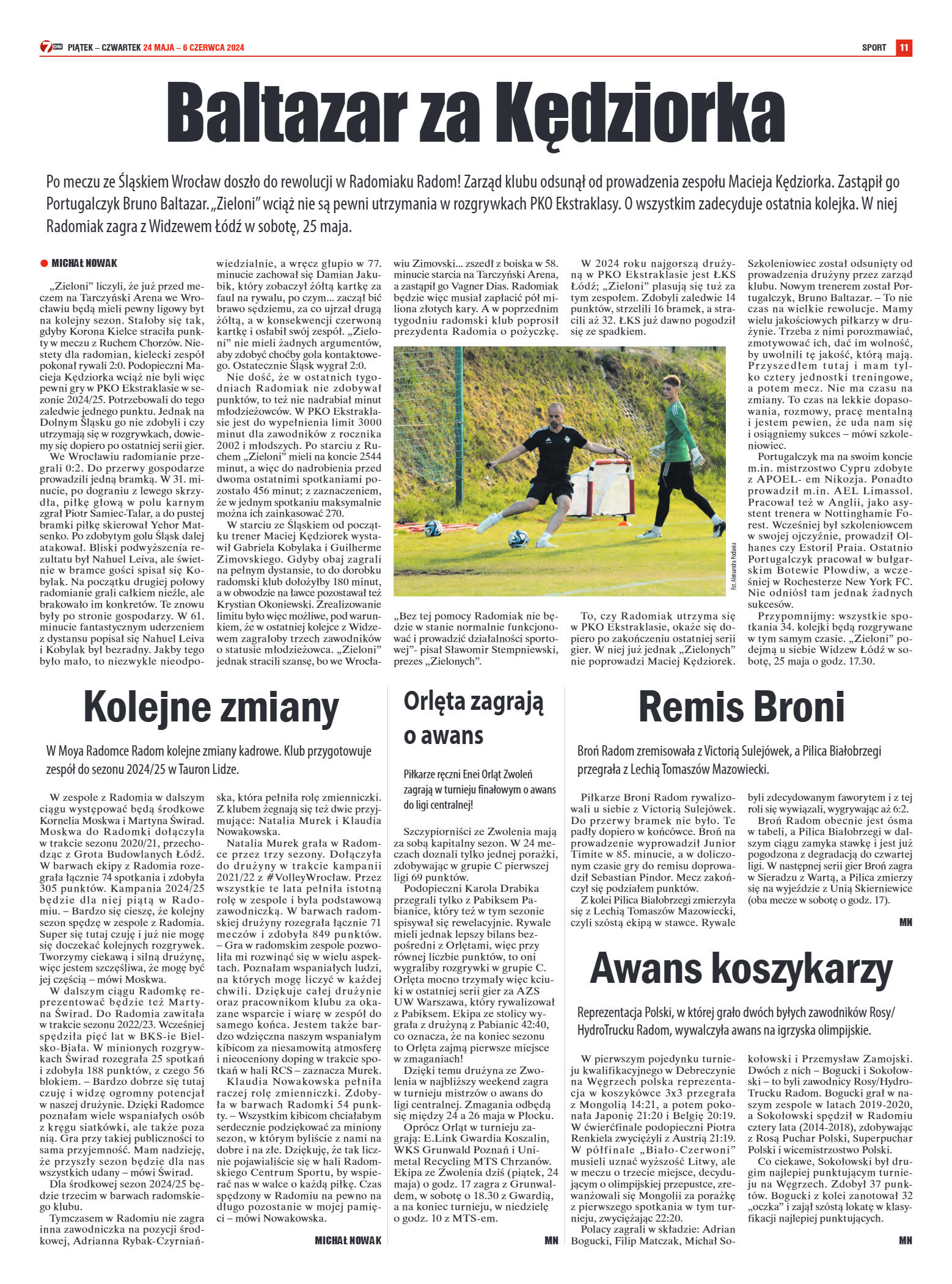 Tygodnik "7 Dni" nr 909 z dn. 24.05.2024 r. - strona 11