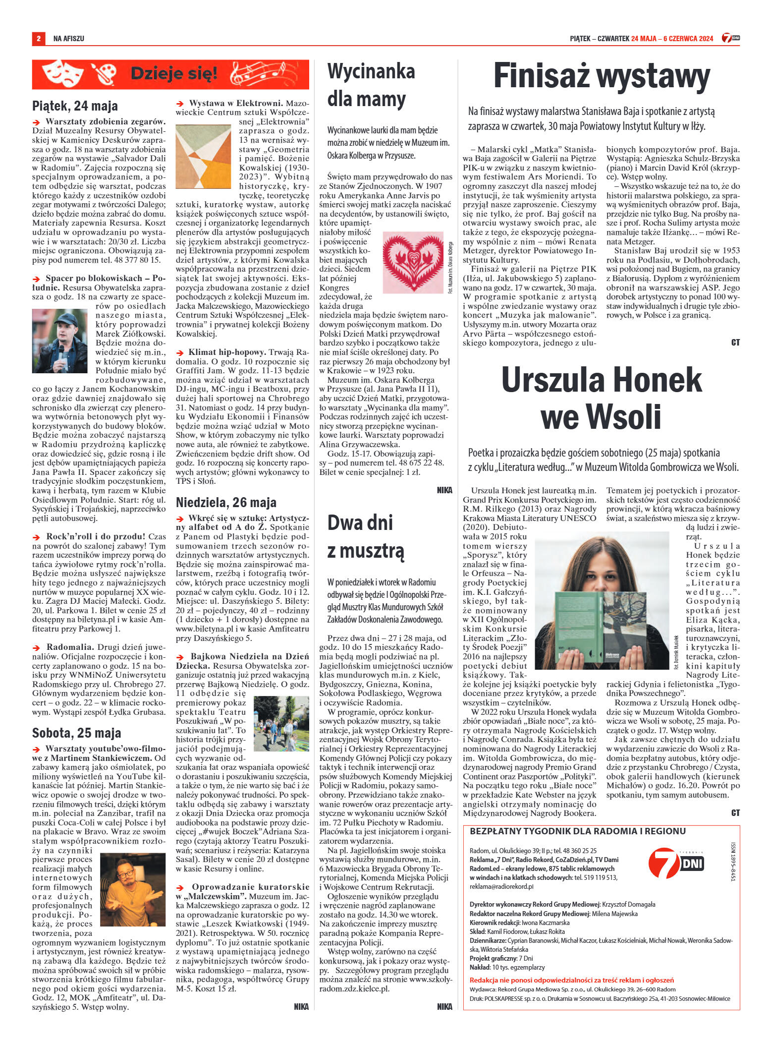 Tygodnik "7 Dni" nr 909 z dn. 24.05.2024 r. - strona 2
