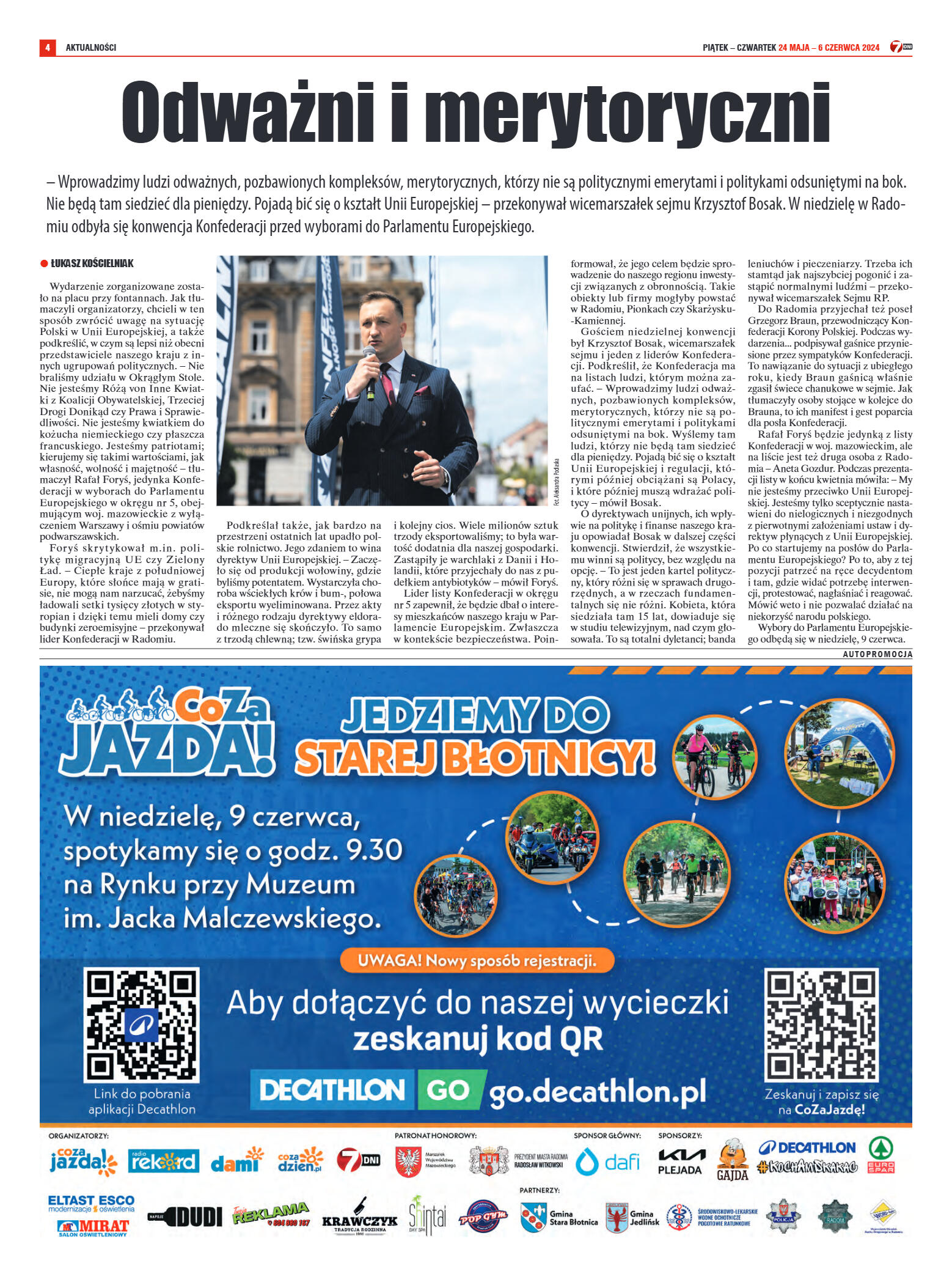 Tygodnik "7 Dni" nr 909 z dn. 24.05.2024 r. - strona 4